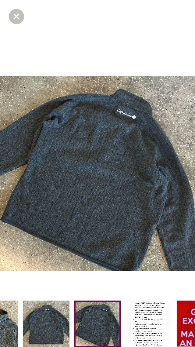 Patagonia Patagonia Men’s Better Sweater Rib Knit 1/4 Zip XL Size US XL / EU 56 / 4 - 7 Thumbnail