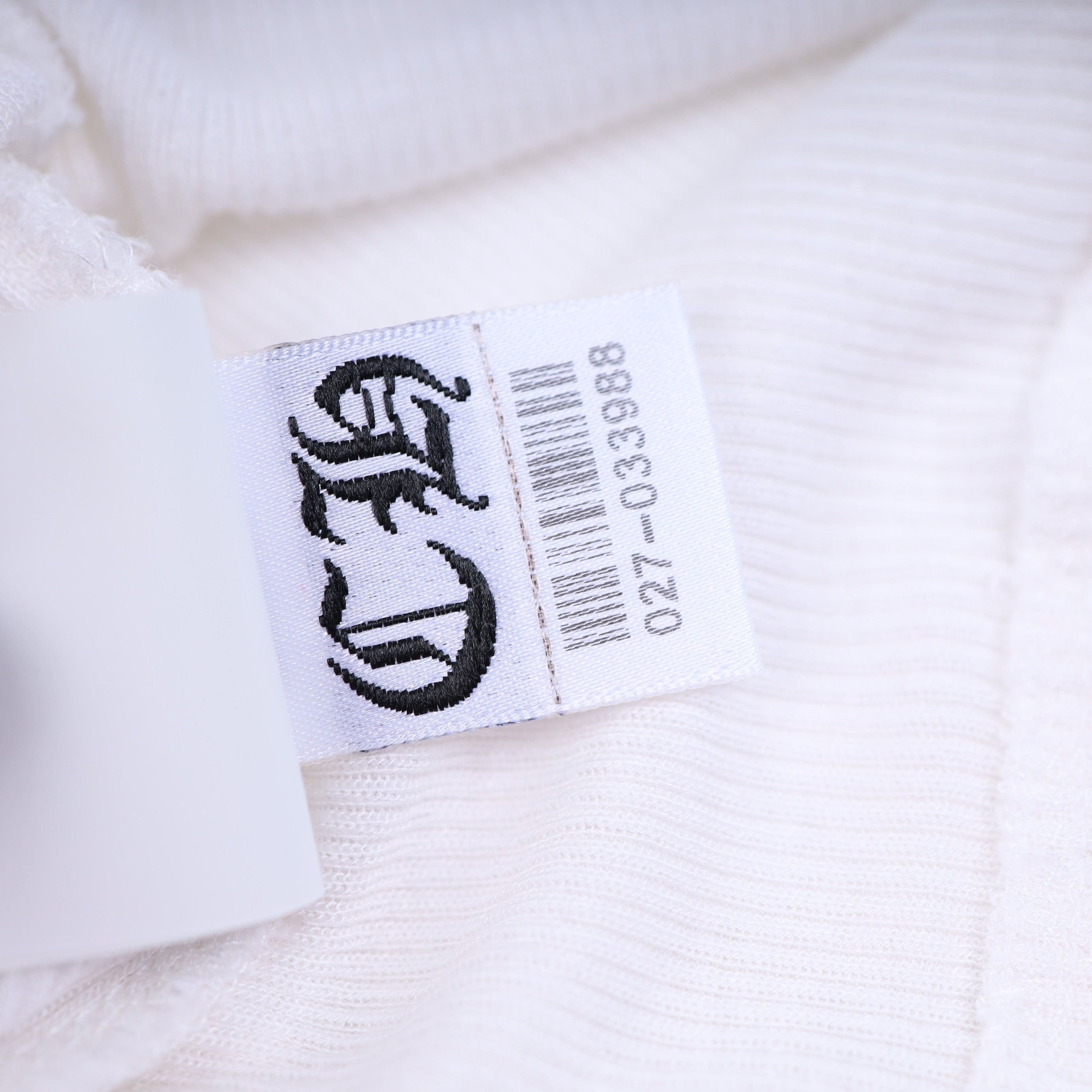 Chrome Hearts Chrome Hearts Womans White SCRIPT Mock Neck Size S / US 4 / IT 40 - 12 Thumbnail