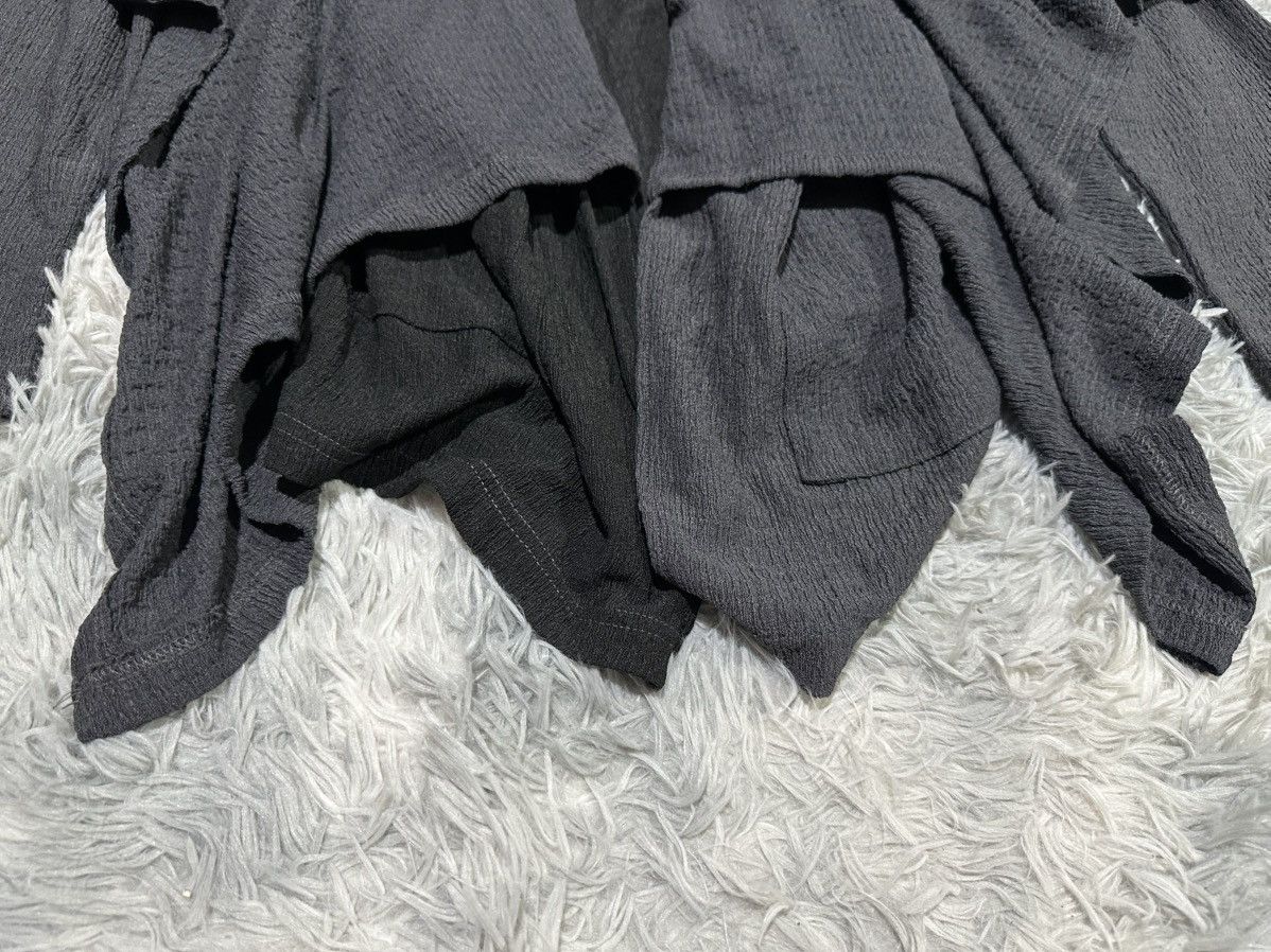 semanticdesign 🔥Sick Y2K Semantic Design Split Asymmetric Pleats Cardigan Size US XL / EU 56 / 4 - 15 Thumbnail