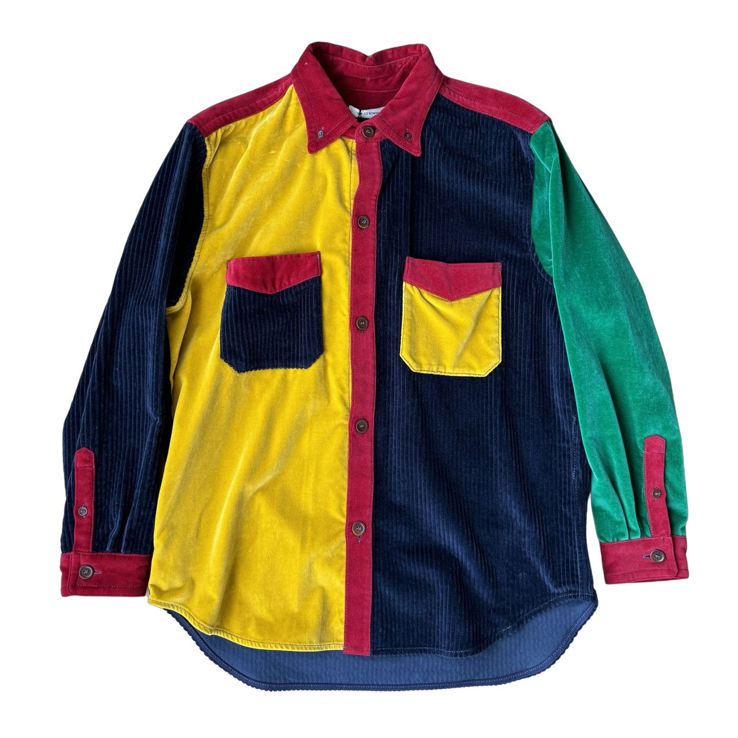 image of Wales Bonner Fw22 Notting Hill Patchwork Overshirt , Men's (Size Medium)