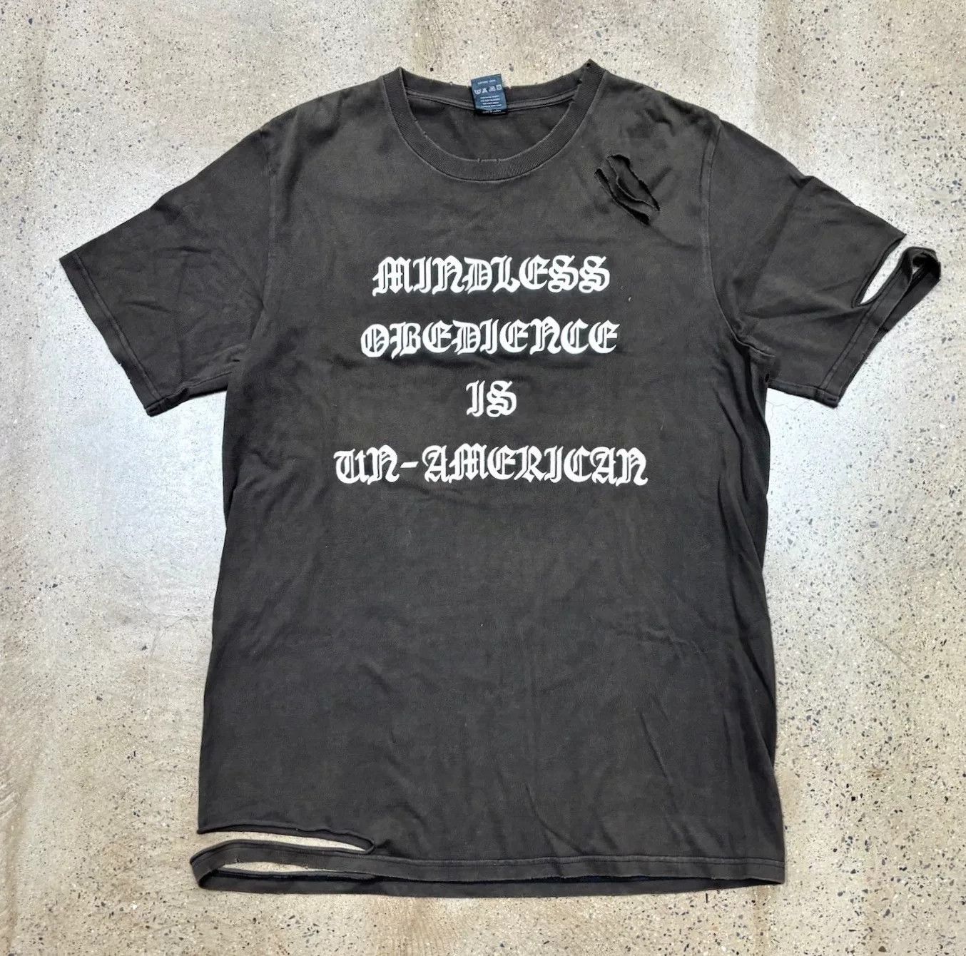 DEN IM by SIKI IM N9 Number Nine Archive Distressed T-shirt Size US XL / EU 56 / 4 - 1 Thumbnail