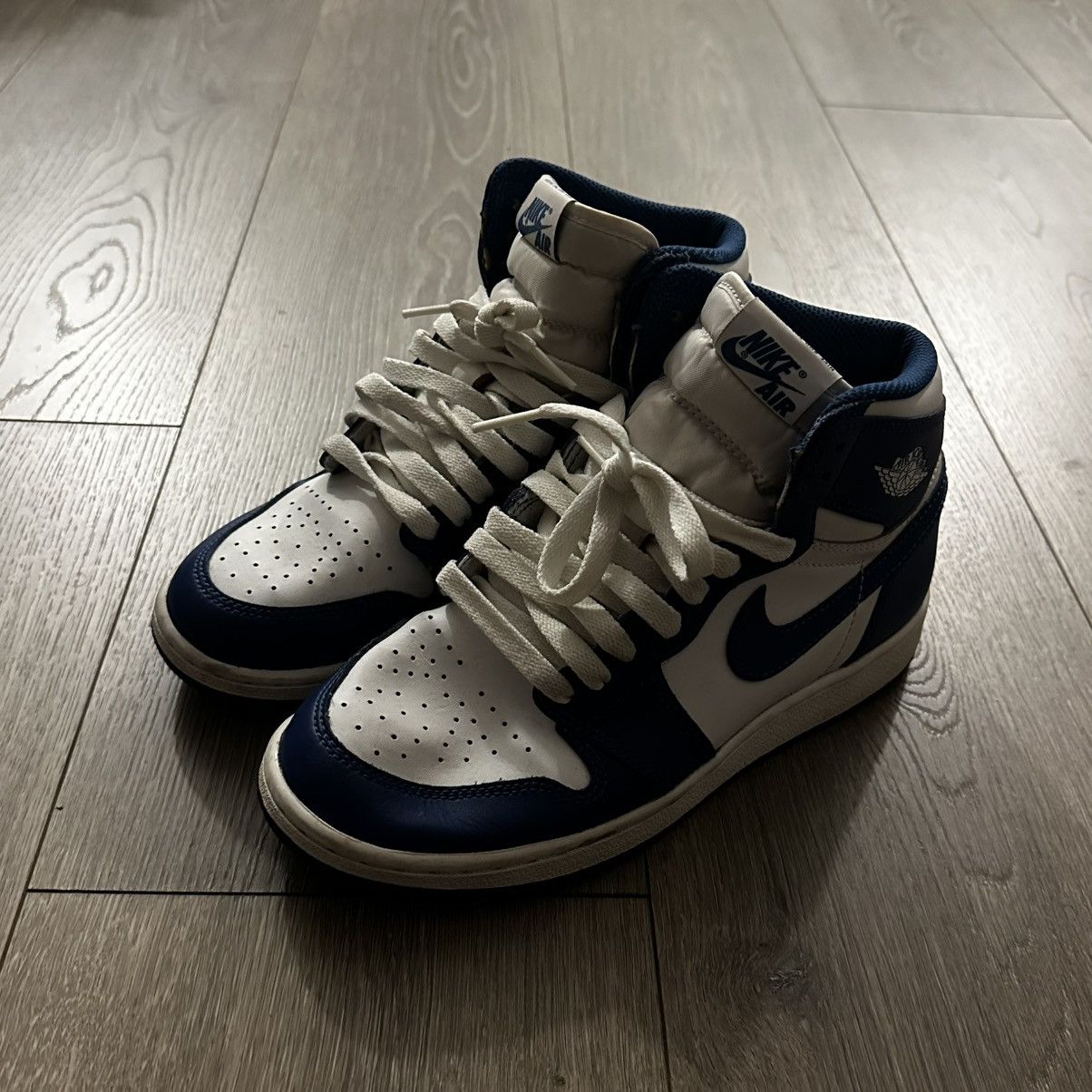 Jordan Brand Jordan 1 Storm Blue (GS) Size US 7 / IT 37 - 2 Thumbnail
