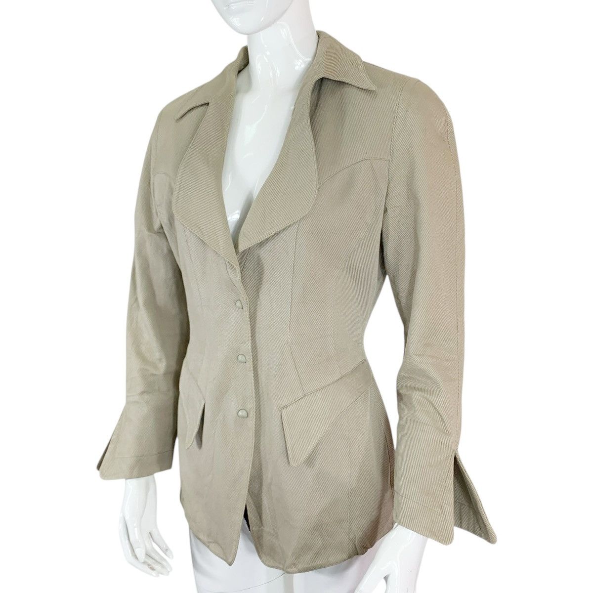 Thierry Mugler VINTAGE TIERRY MUGLER WOMEN DRESS Size M / US 6-8 / IT 42-44 - 3 Thumbnail