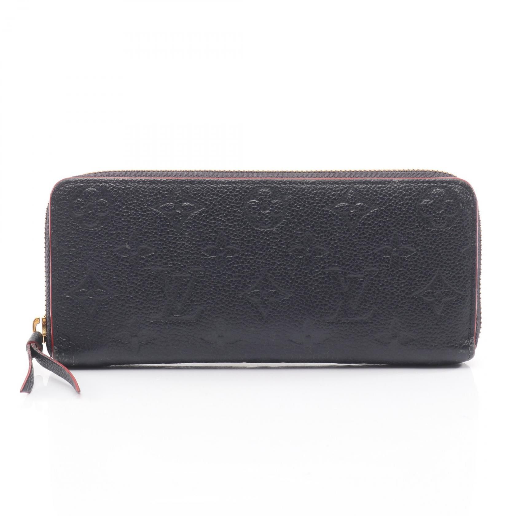Louis Vuitton Louis Vuitton Louis Vuitton Portefeuille Clemence Monogram Empreinte Wallet Leather Long Wallet M69415 DUTY FREE for USA Size ONE SIZE - 1 Thumbnail