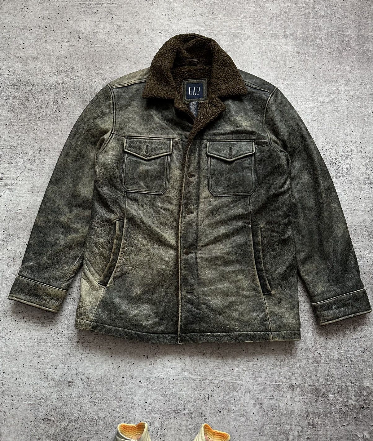 OLD GAP suede leather jacket 【公式通販】