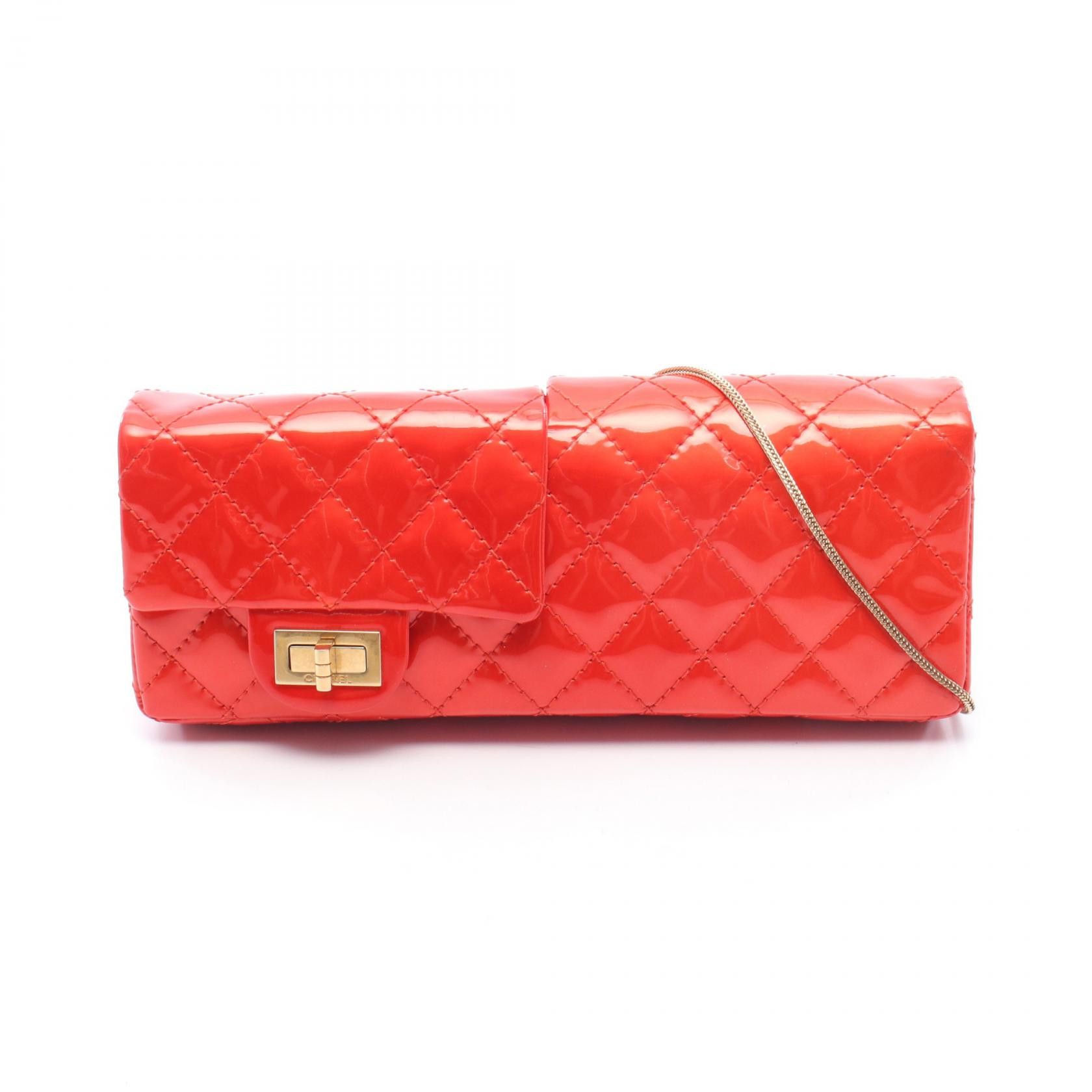 Chanel Chanel Chanel 2.55 Patent Leather Shoulder Bag Leather Shoulder Bag DUTY FREE for USA Size ONE SIZE - 1 Thumbnail