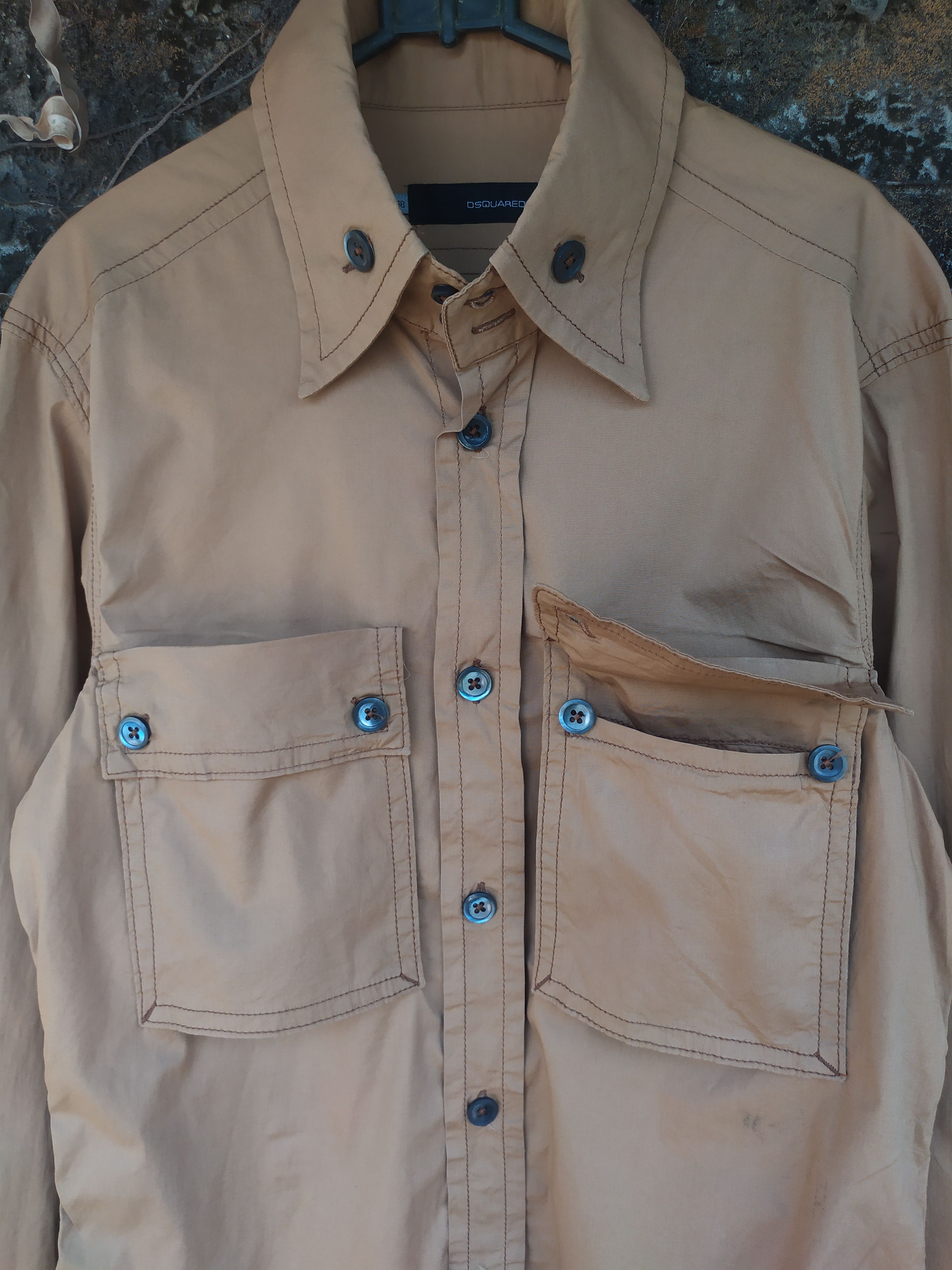 Dsquared2 Dsquared2 Workwear Pocket Shift Size US M / EU 48-50 / 2 - 5 Thumbnail