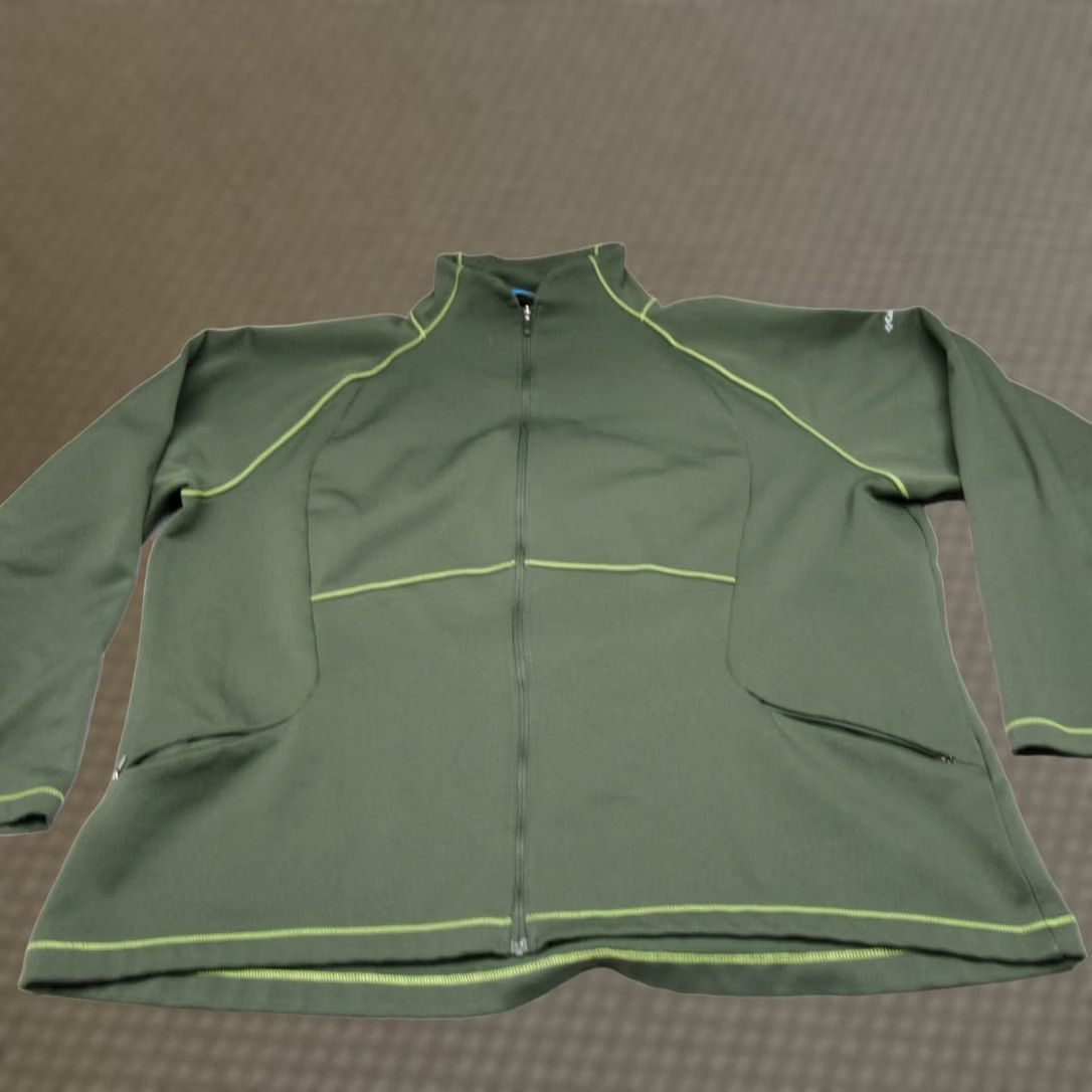 Vintage VINTAGE no, wait - corrected: Columbia Jacket Womens 2X Green Omni-Wick Full Zip Moisture Wicking Athleisure Size XXL / US 16-18 / IT 52-54 - 1 Thumbnail