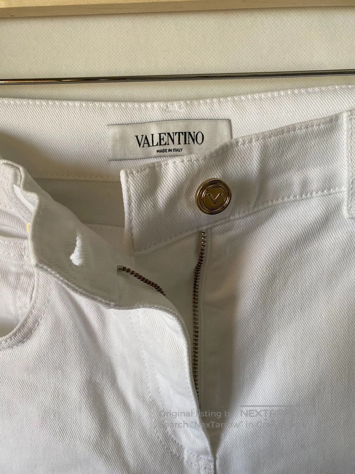 Valentino Valentino VGOLD Flared Denim Jeans. Size US 28 / EU 44 - 7 Thumbnail