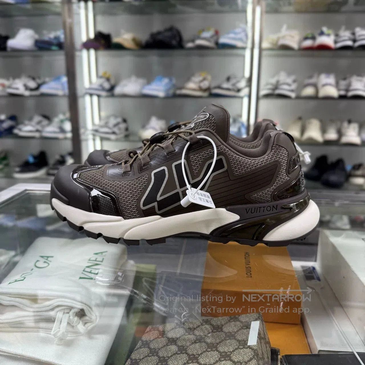 Louis Vuitton Louis Vuitton LV Runner SS25 Brown Sneakers. Size US 10.5 / EU 43-44 - 3 Thumbnail
