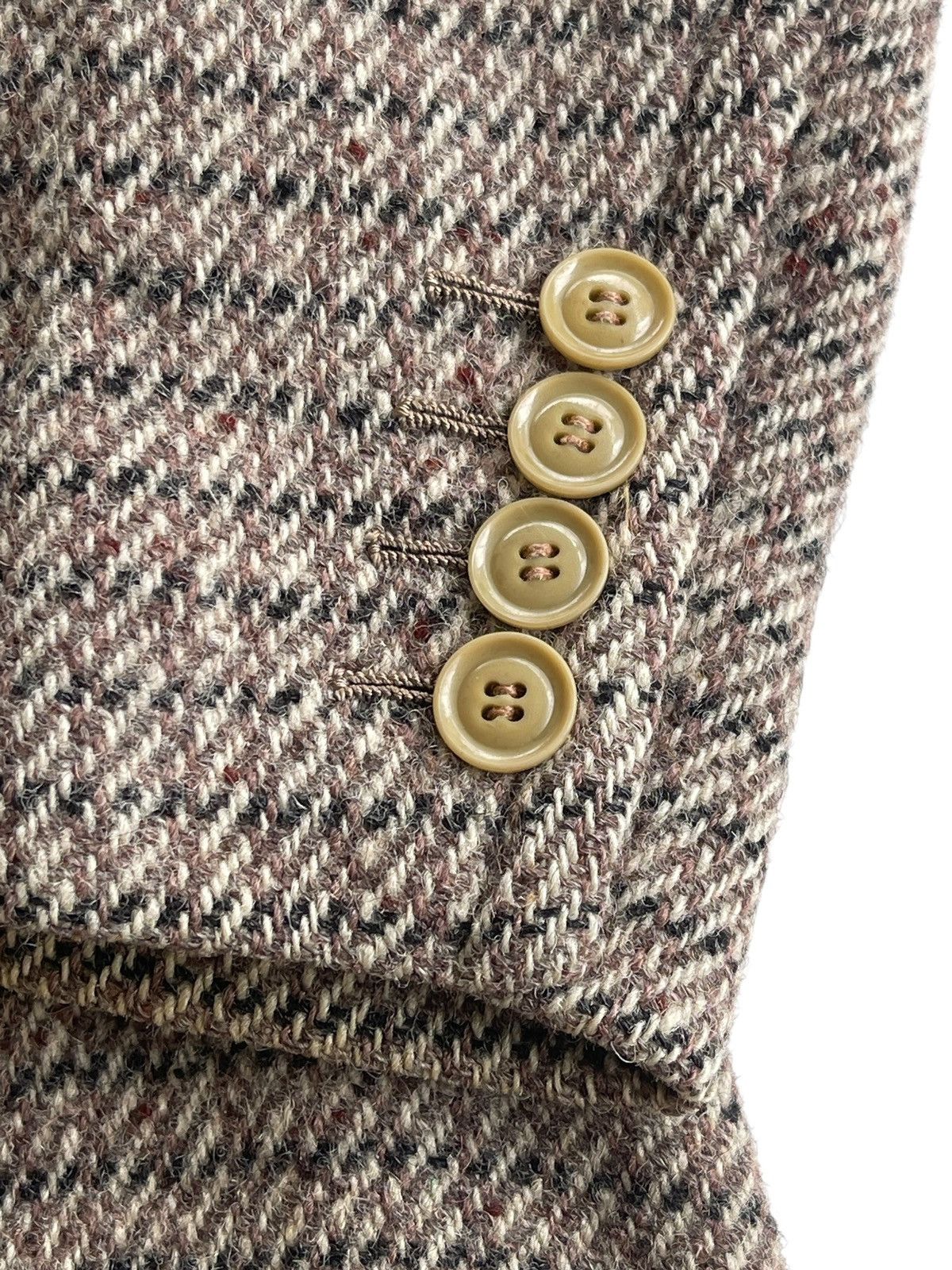 Harris Tweed 1930s Harris Tweed Wool Overcoat Size US L / EU 52-54 / 3 - 7 Thumbnail
