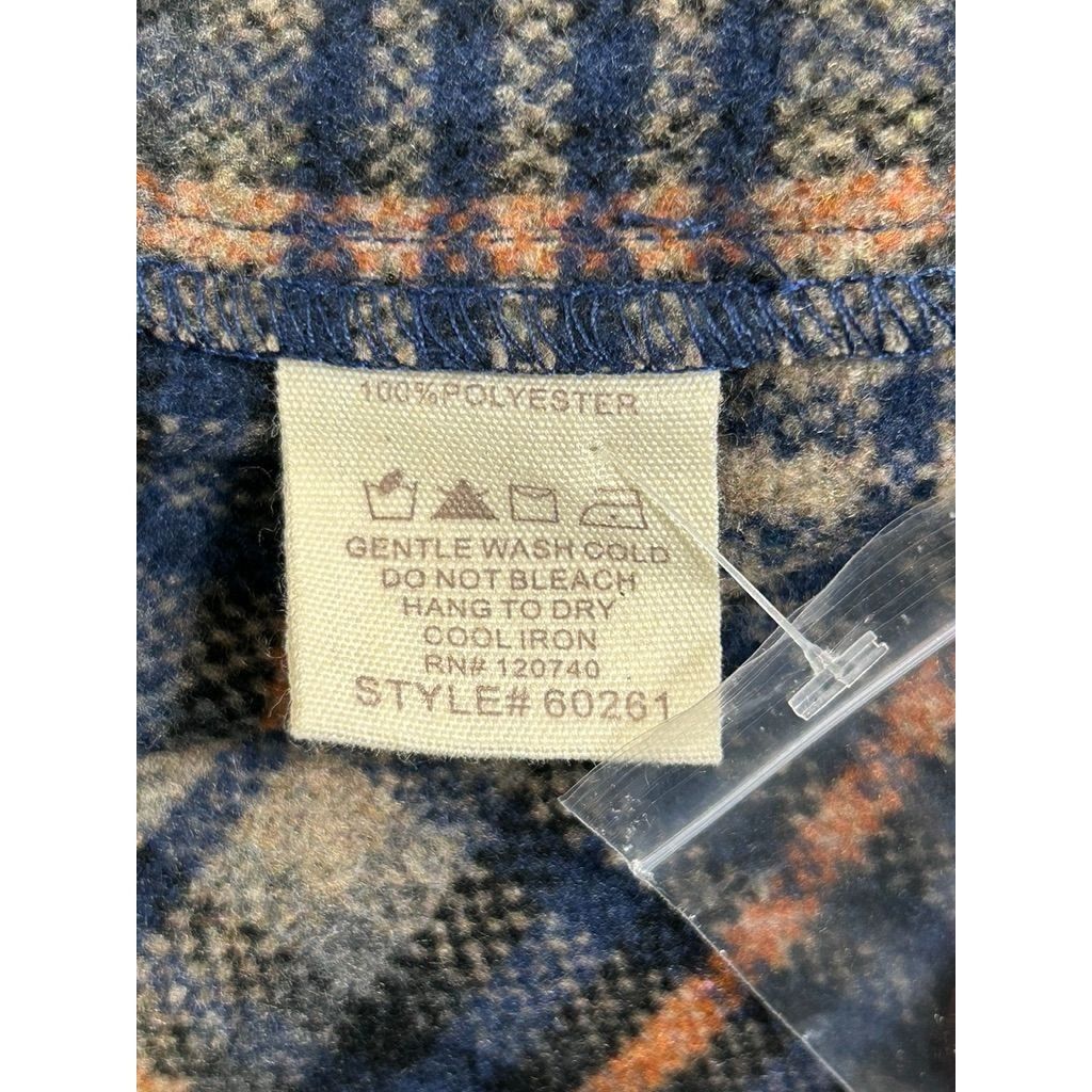 Other Mystree Women's Multicolor Plaid Trench Coat - Sz L - NWT Size L / US 10 / IT 46 - 6 Thumbnail