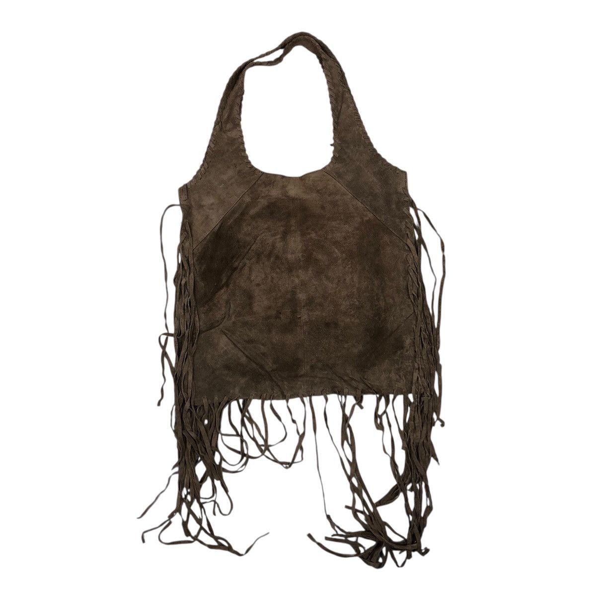 Japanese Brand Vintage Genuine Shoulder Bag Leather Unbranded Issey Miyake Size ONE SIZE - 2 Thumbnail
