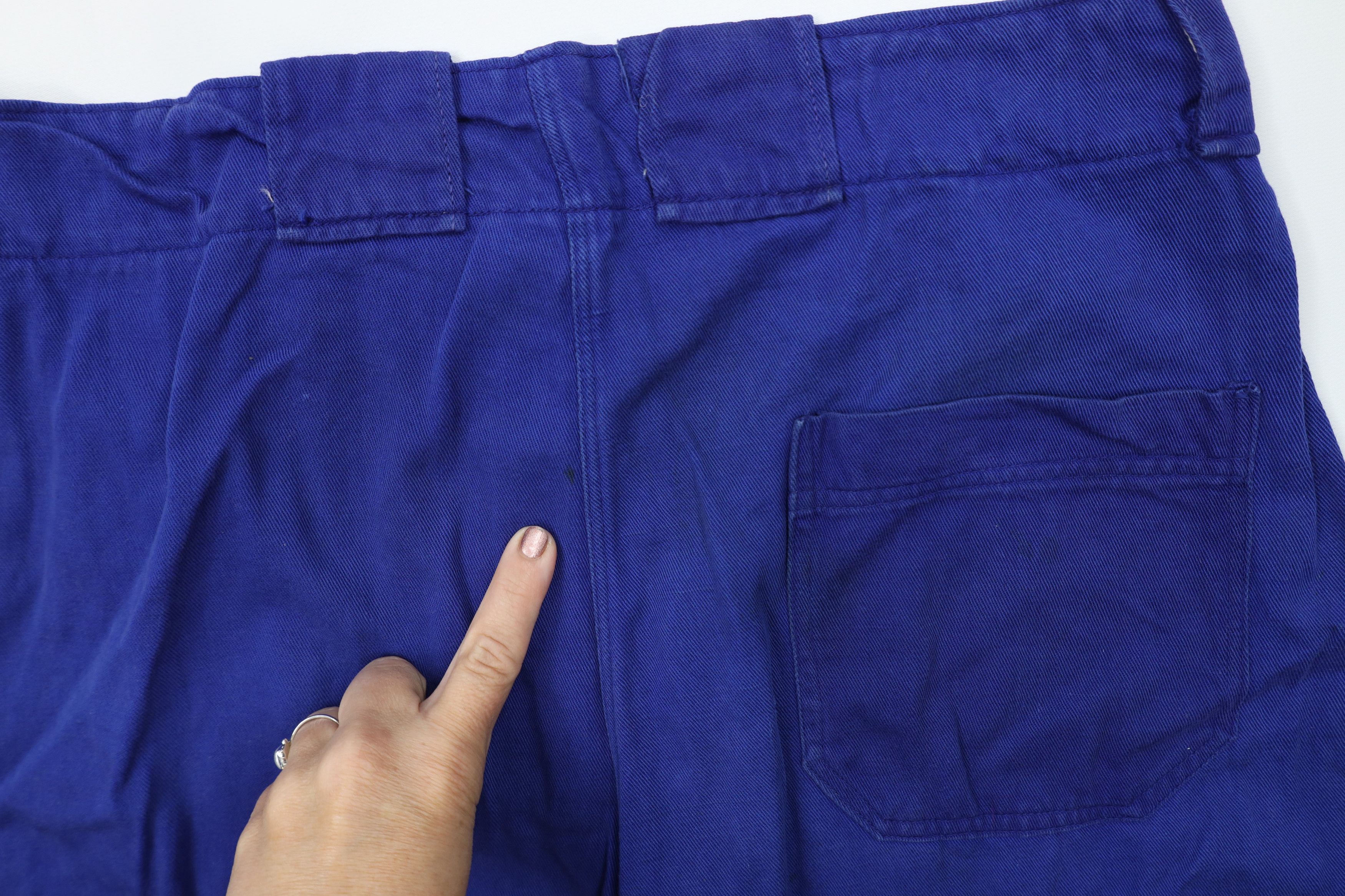 Vintage Vintage 40s 50s Button Fly Baseball Uniform Pants Blue USA Size US 34 / EU 50 - 14 Thumbnail