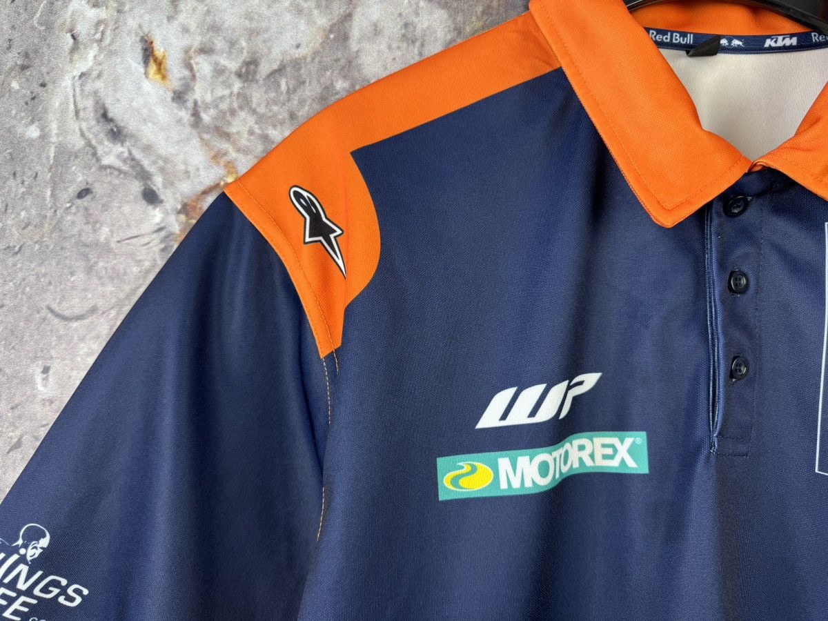 Formula 1 Red Bull KTM Racing Team Polo Shirt Navy Orange Motorex WP Size US L / EU 52-54 / 3 - 6 Thumbnail