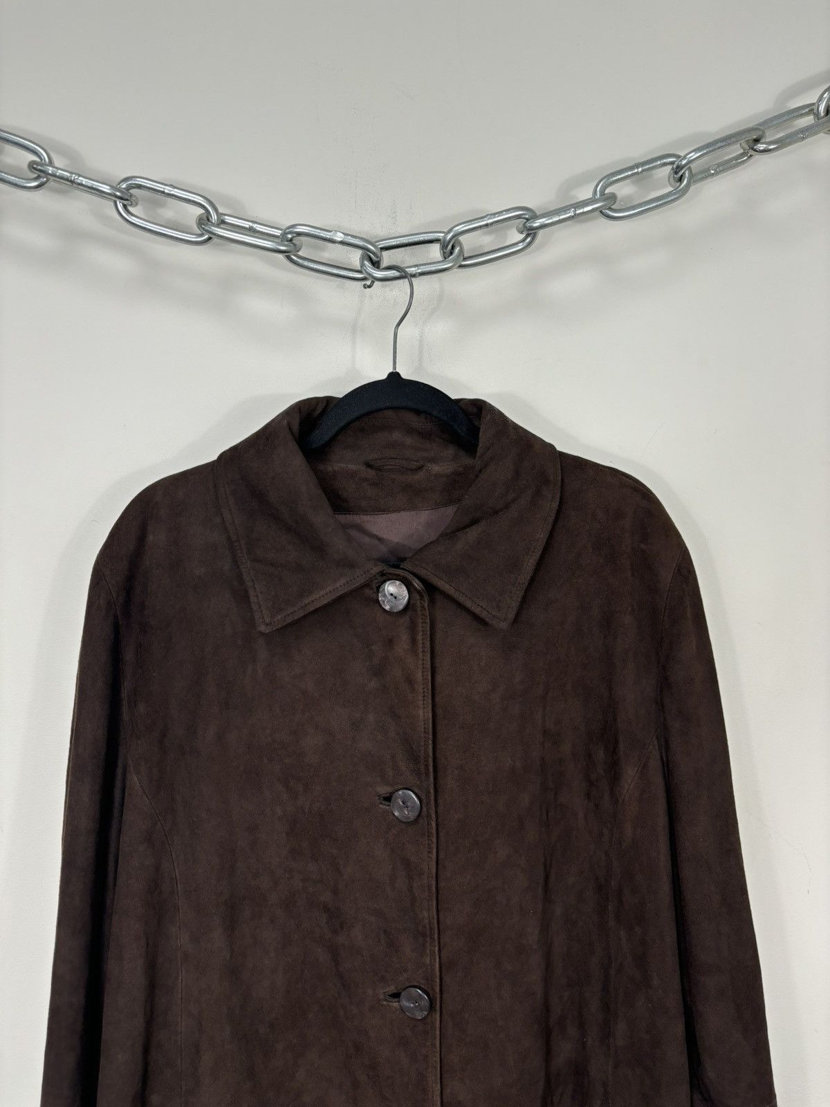 Chevignon Vintage Chevignon Men’s Vera Pelle Brown Leather Coat Jacket Size US L / EU 52-54 / 3 - 4 Thumbnail