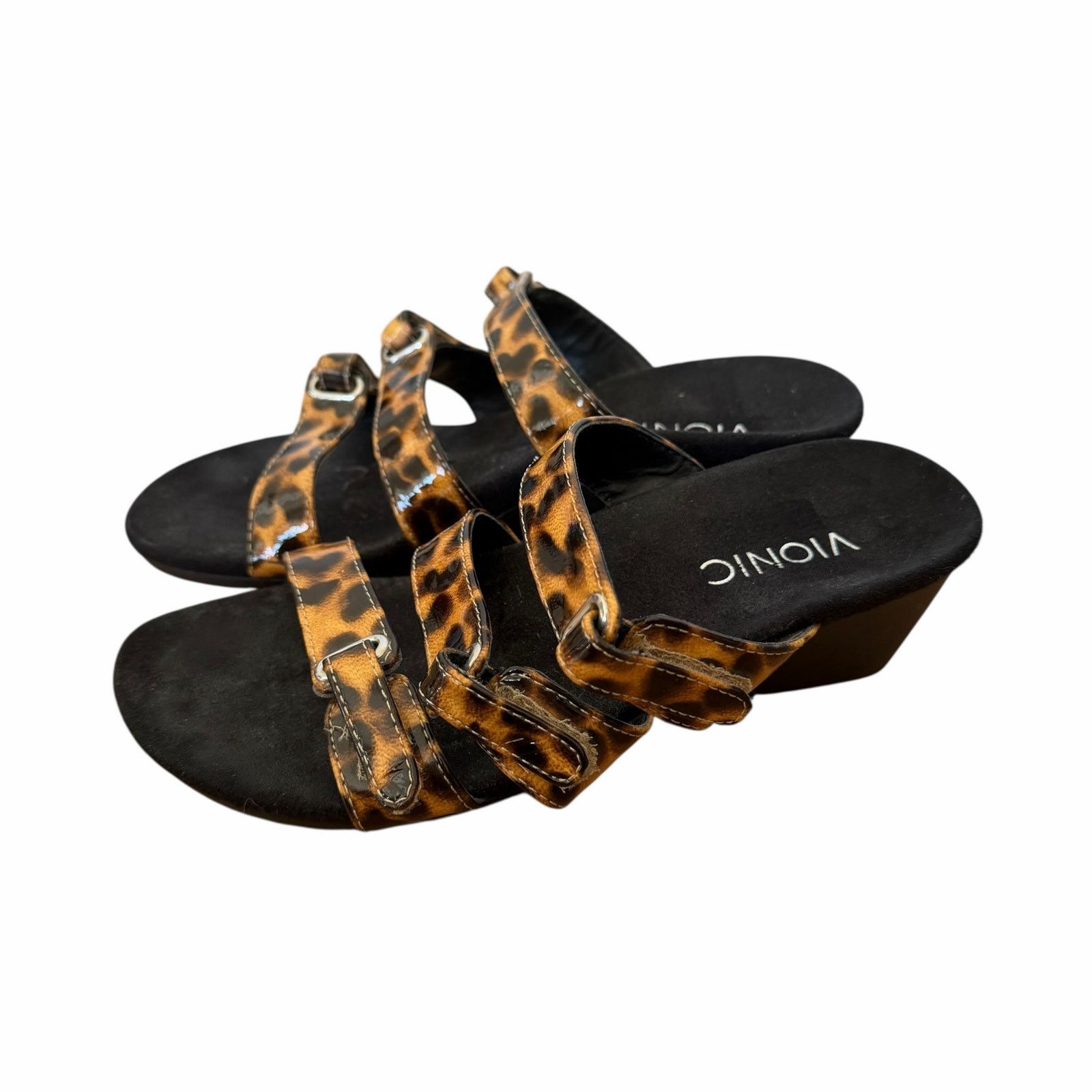 Vionic Vionic Dwyn Leopard Print Sandals Sz 5 Size US 5 / IT 35 - 3 Thumbnail
