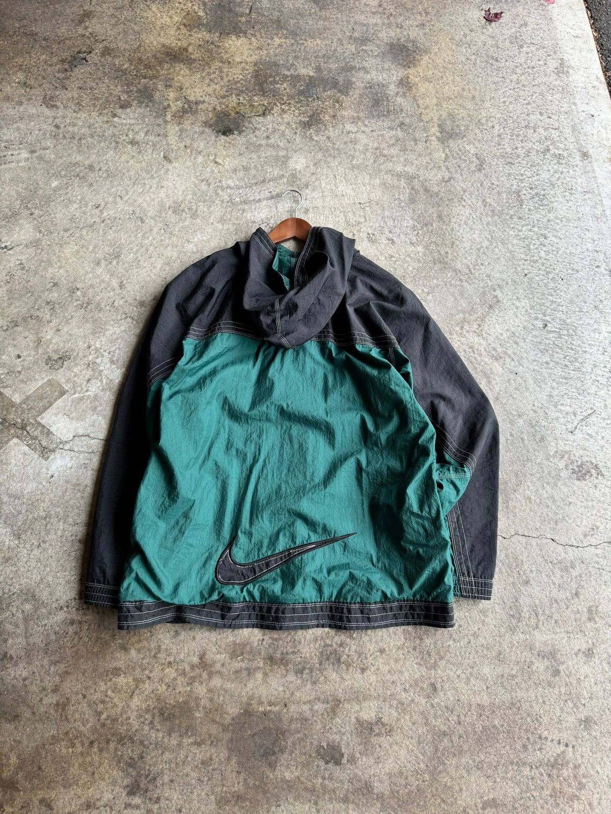 Nike × Vintage Sick Rare Vintage Grail Streetwear Y2K Nike Coat Size US XL / EU 56 / 4 - 4 Thumbnail