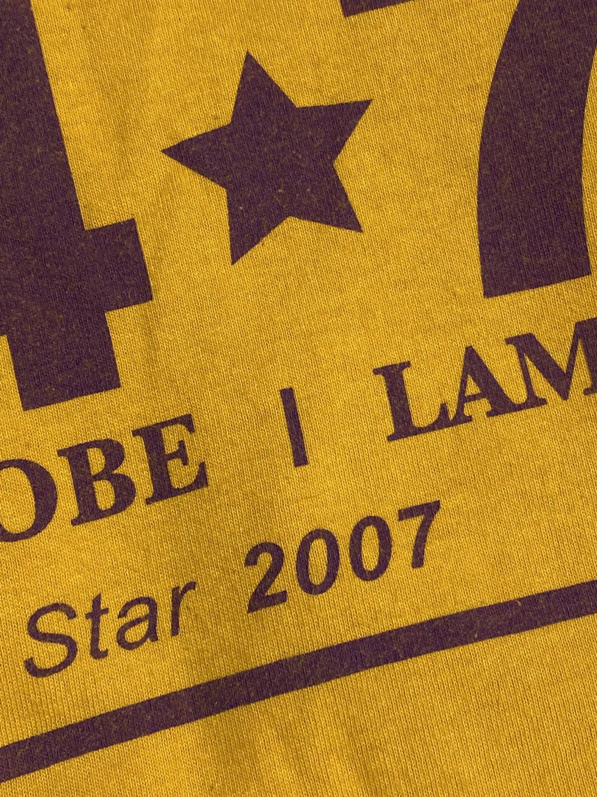 NBA × Vintage Vintage 00’ Lakers All Star Kobe Tee Shirt XLarge Size US XL / EU 56 / 4 - 5 Thumbnail