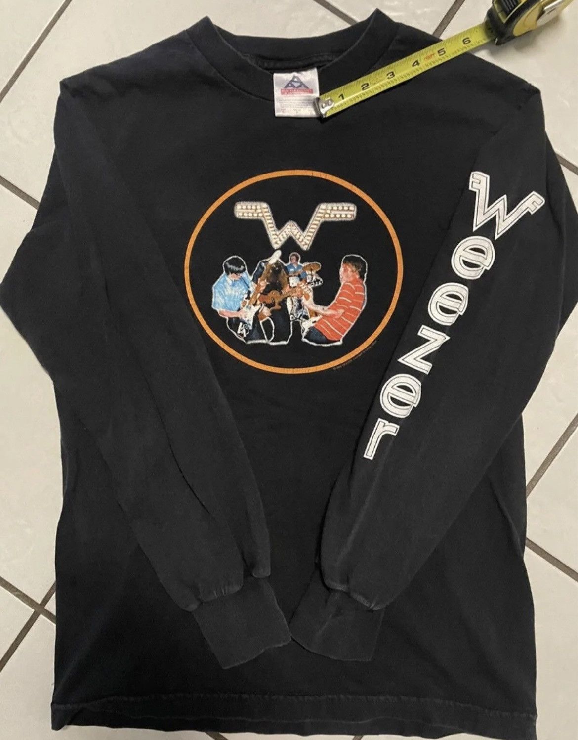Band Tees × Vintage Vintage Y2K Weezer Tour Shirt Mens Size Small Long Sleeve Size US S / EU 44-46 / 1 - 2 Thumbnail