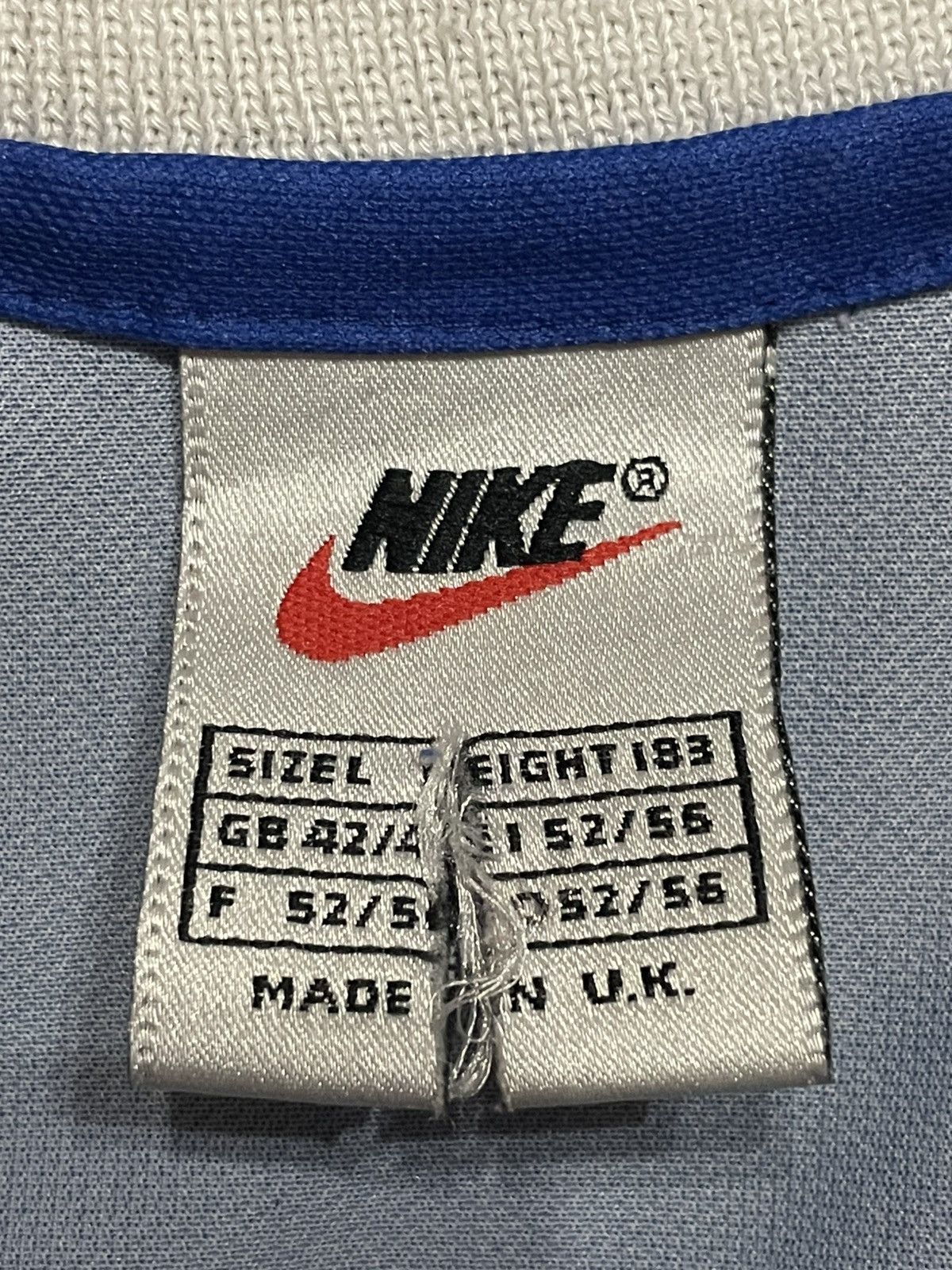 Nike Rangers FC home jersey 1997-1999 Size US L / EU 52-54 / 3 - 10 Thumbnail