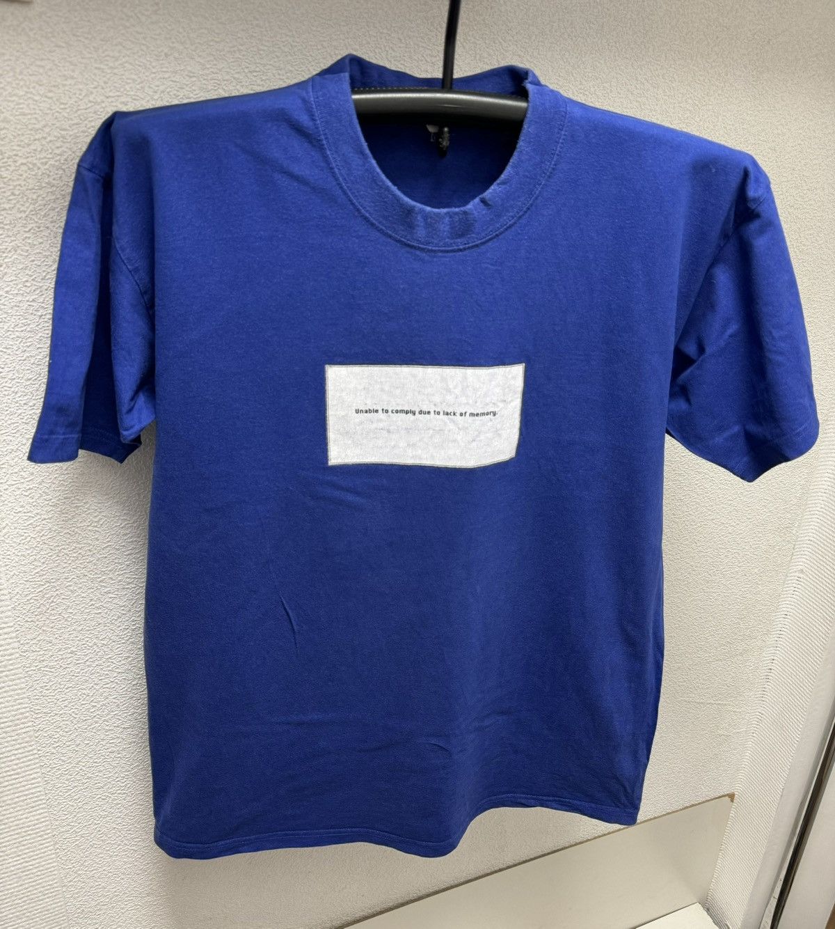 Microsoft Unable to comply memory microsoft vintage t-shirt L-Xl jts Size US L / EU 52-54 / 3 - 1 Thumbnail