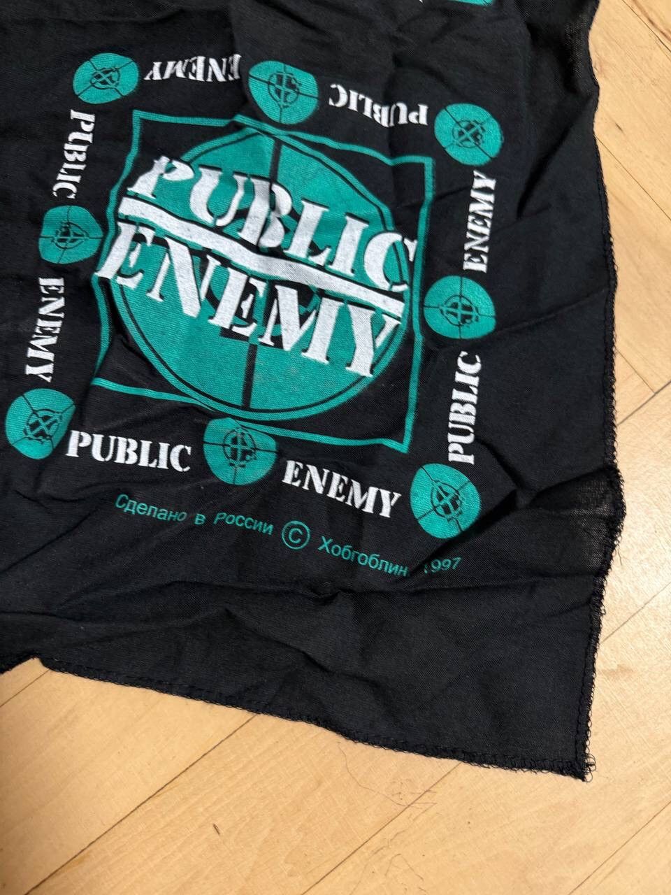 Band Tees Vintage Bandana Public Enemy 1997’s Size ONE SIZE - 3 Thumbnail