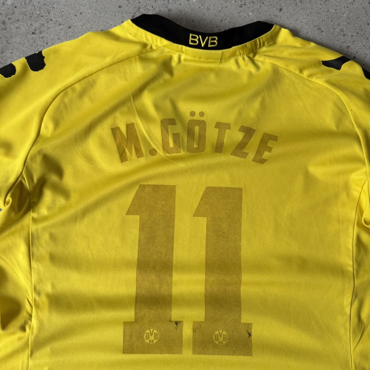 Kappa 2010/2011 Borrusia Dortmund Mario Gotze Kappa Soccer Jersey Size US L / EU 52-54 / 3 - 10 Thumbnail
