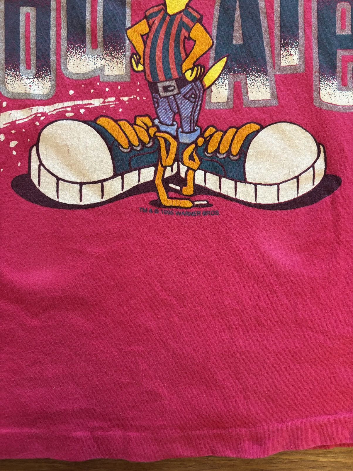 Vintage Vintage 1995s Looney Tunes T-Shirt Size L / US 10 / IT 46 - 3 Thumbnail