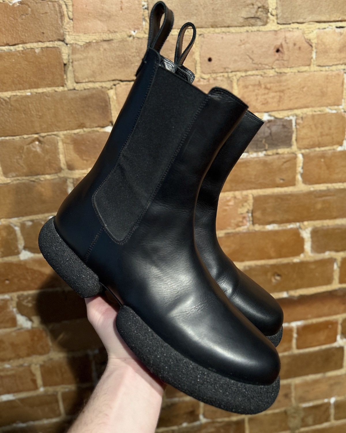 Dries Van Noten Dries Van Noten Platform Chelsea Boots Size US 9.5 / EU 42-43 - 1 Thumbnail