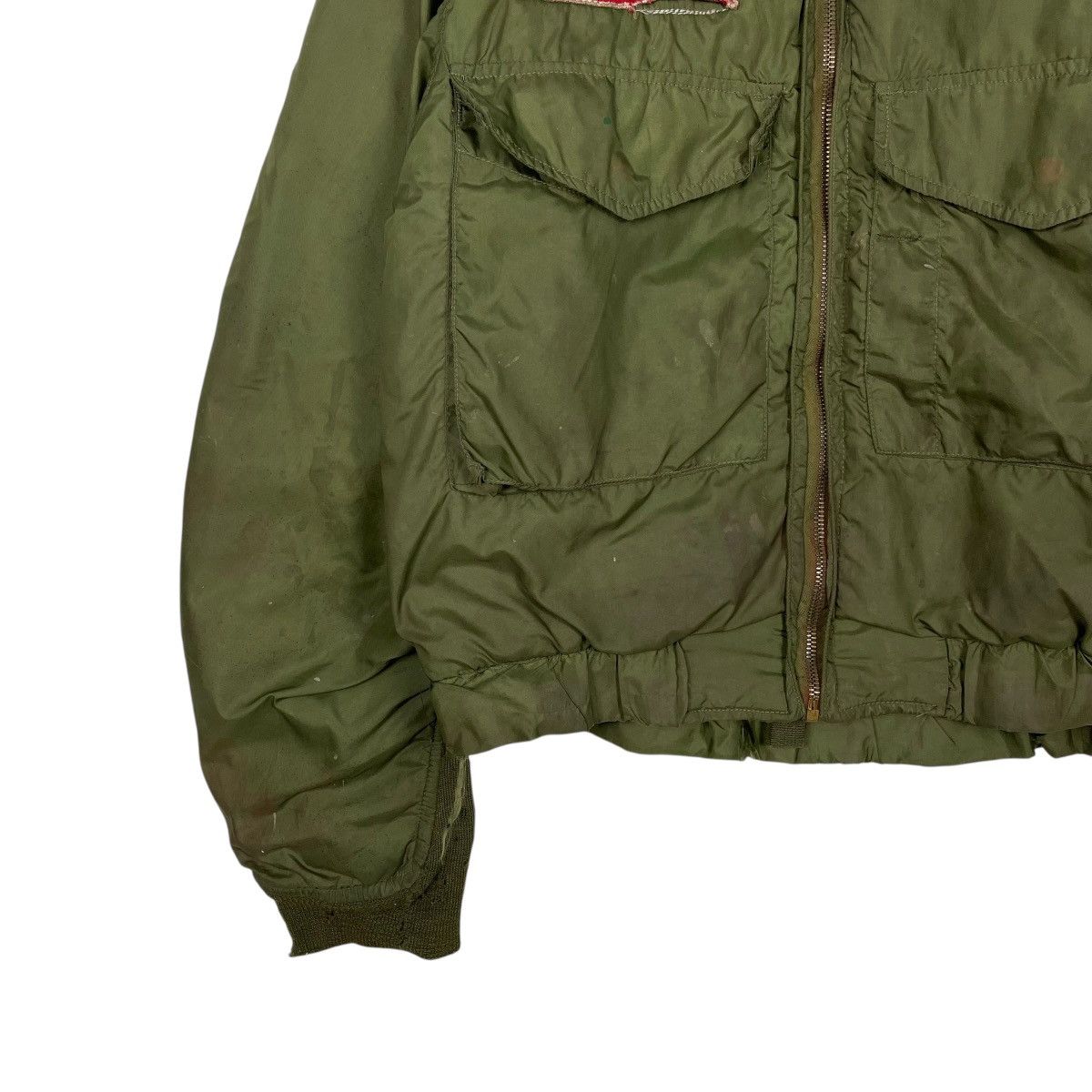 Vintage Vintage 50s USAF Military WEP Flight Jacket Size US L / EU 52-54 / 3 - 3 Thumbnail