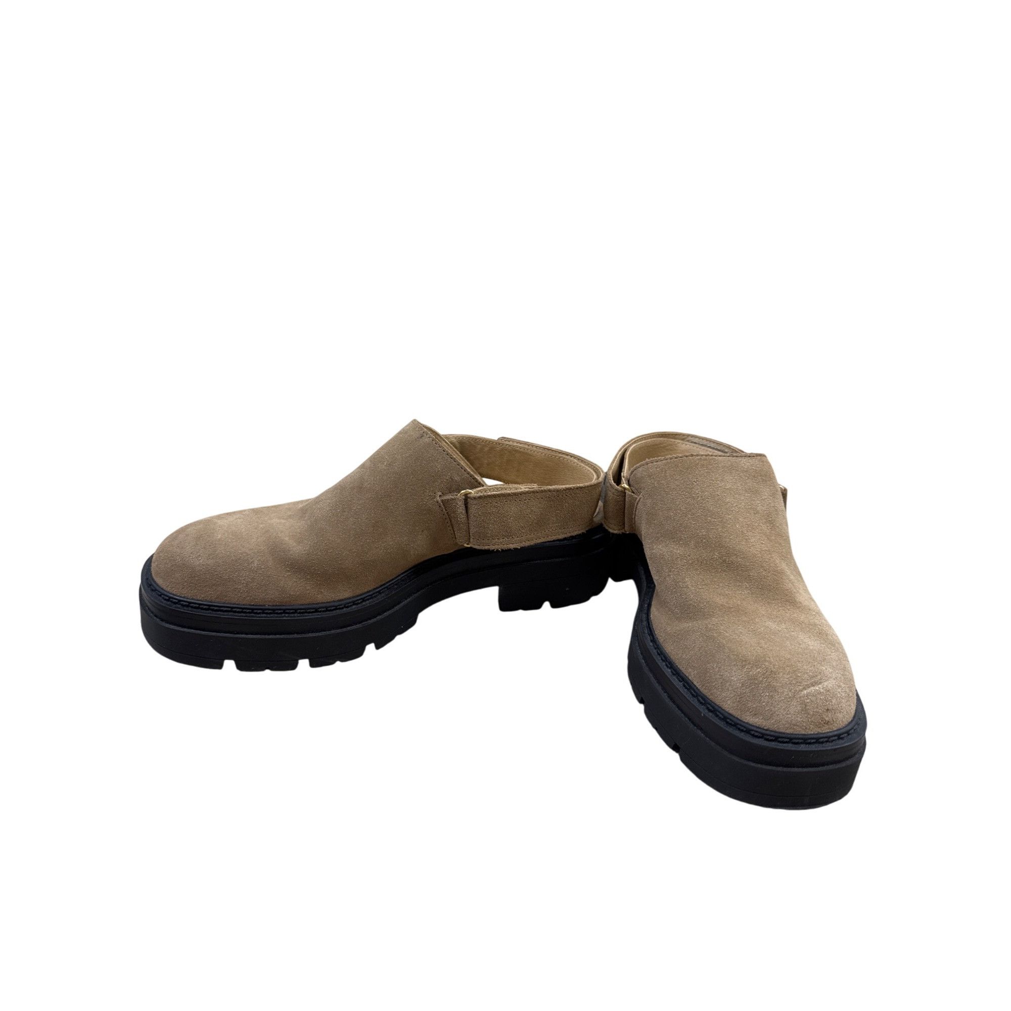 Free People Free People Suede beige black Platform Clogs Womens Size 8. Size US 8.5 / IT 38.5 - 2 Thumbnail