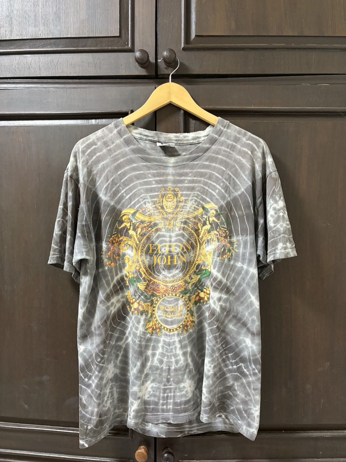 Other Elton John Tie Dye 1990s Size US L / EU 52-54 / 3 - 1 Thumbnail