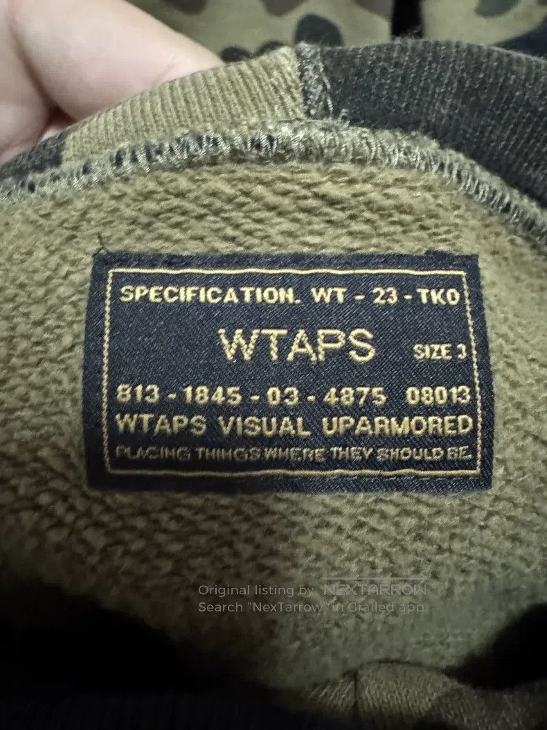 Wtaps Wtaps Collaboration Camouflage Hoodie Size US L / EU 52-54 / 3 - 4 Thumbnail