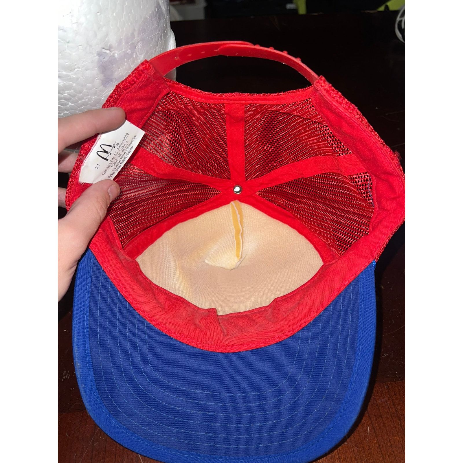 Vintage Vintage USA Olympics Hat Snapback Trucker 1984 VTG 80s Size ONE SIZE - 7 Thumbnail
