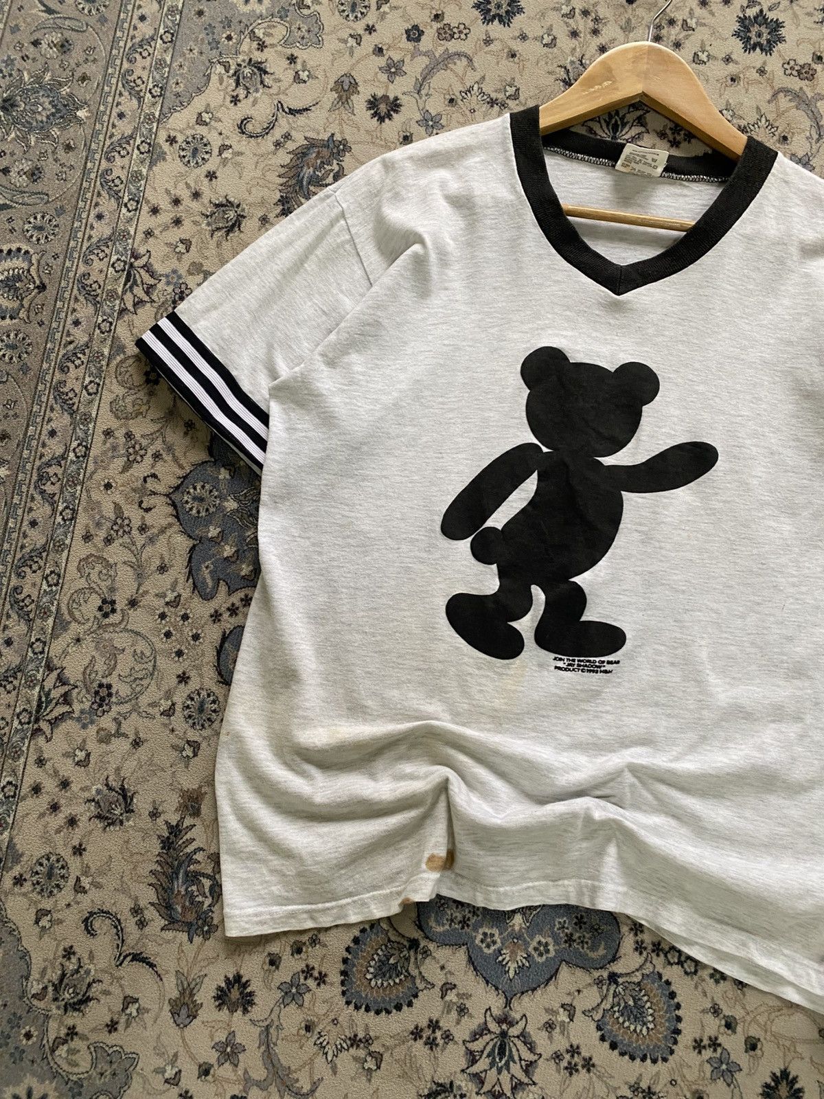 Vintage VINTAGE 1993 JAY SHADOW ART RINGER Size US M / EU 48-50 / 2 - 3 Thumbnail