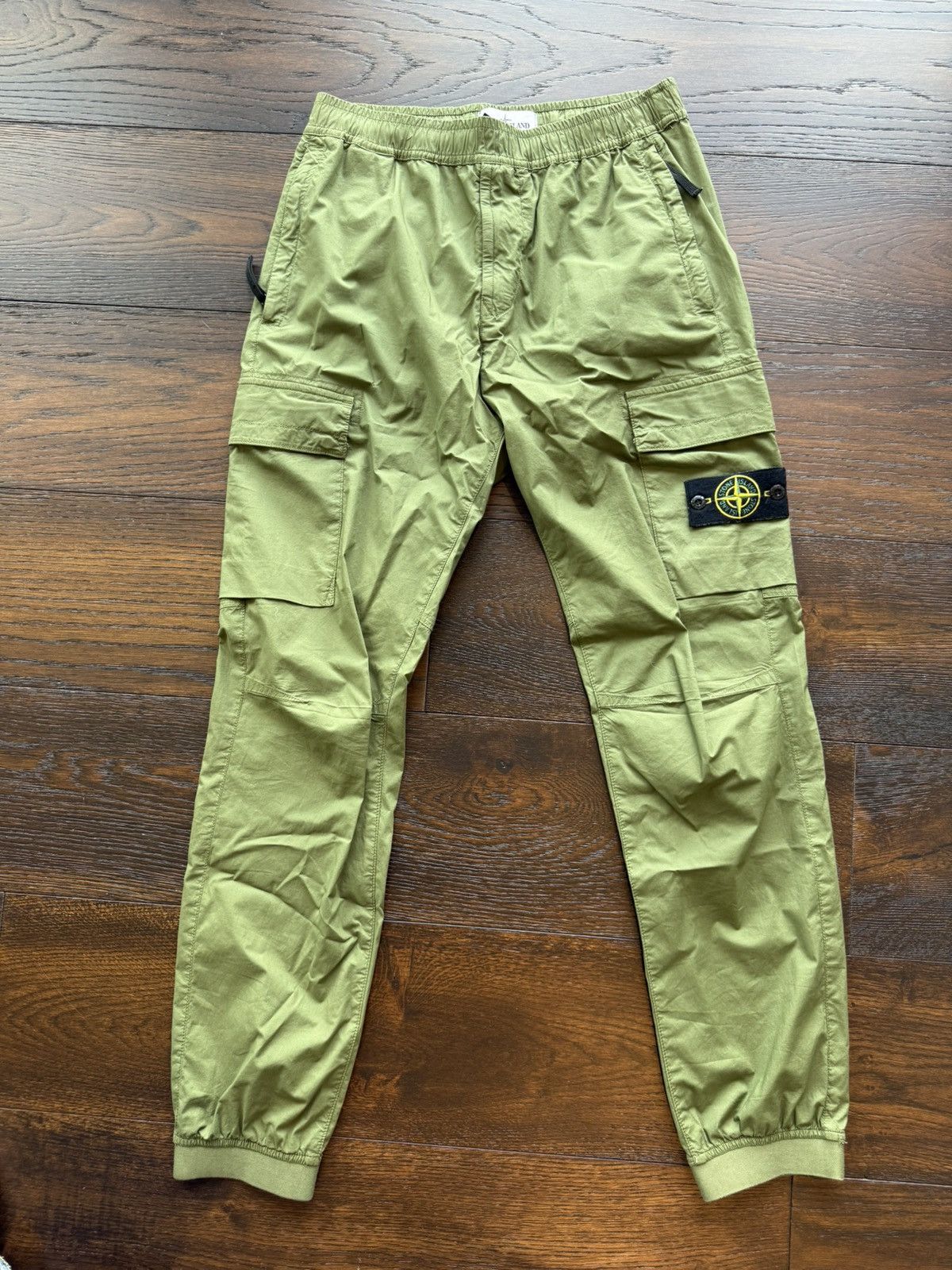 Stone Island Olive Green Stone Island Joggers Size US 30 / EU 46 - 1 Thumbnail