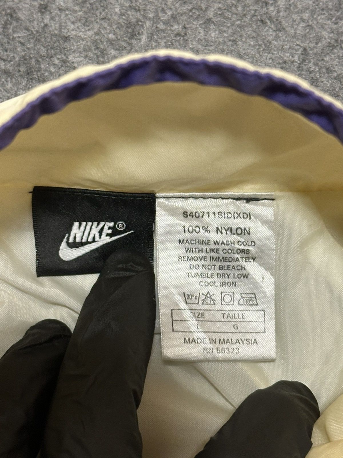 Nike vintage 1990s Nike "Sir Charles" Charles Barkley windbreaker Size US L / EU 52-54 / 3 - 15 Thumbnail