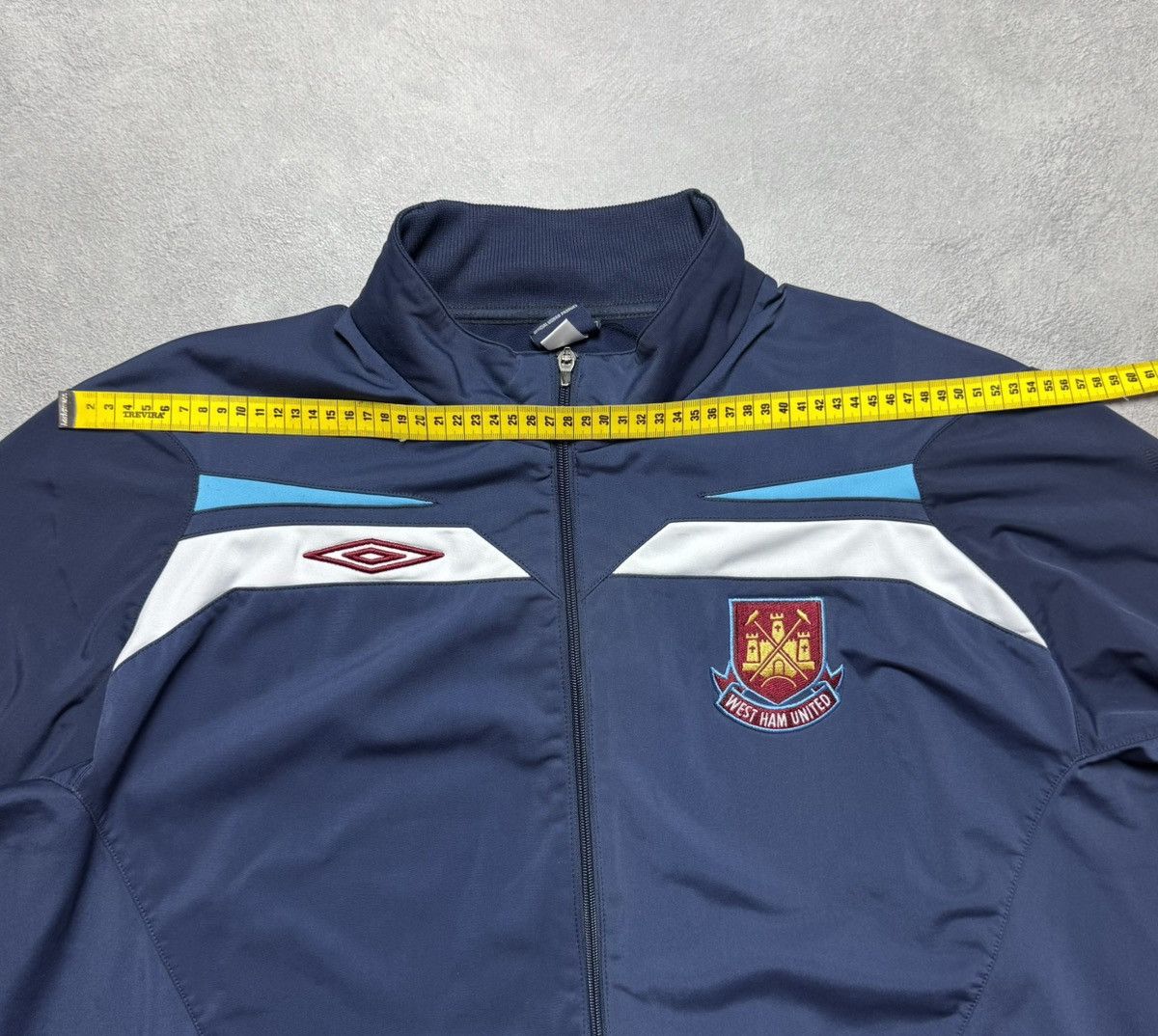 Umbro West Ham United 2008 2009 Football Soccer Track Jacket Umbro Size US XXL / EU 58 / 5 - 16 Thumbnail
