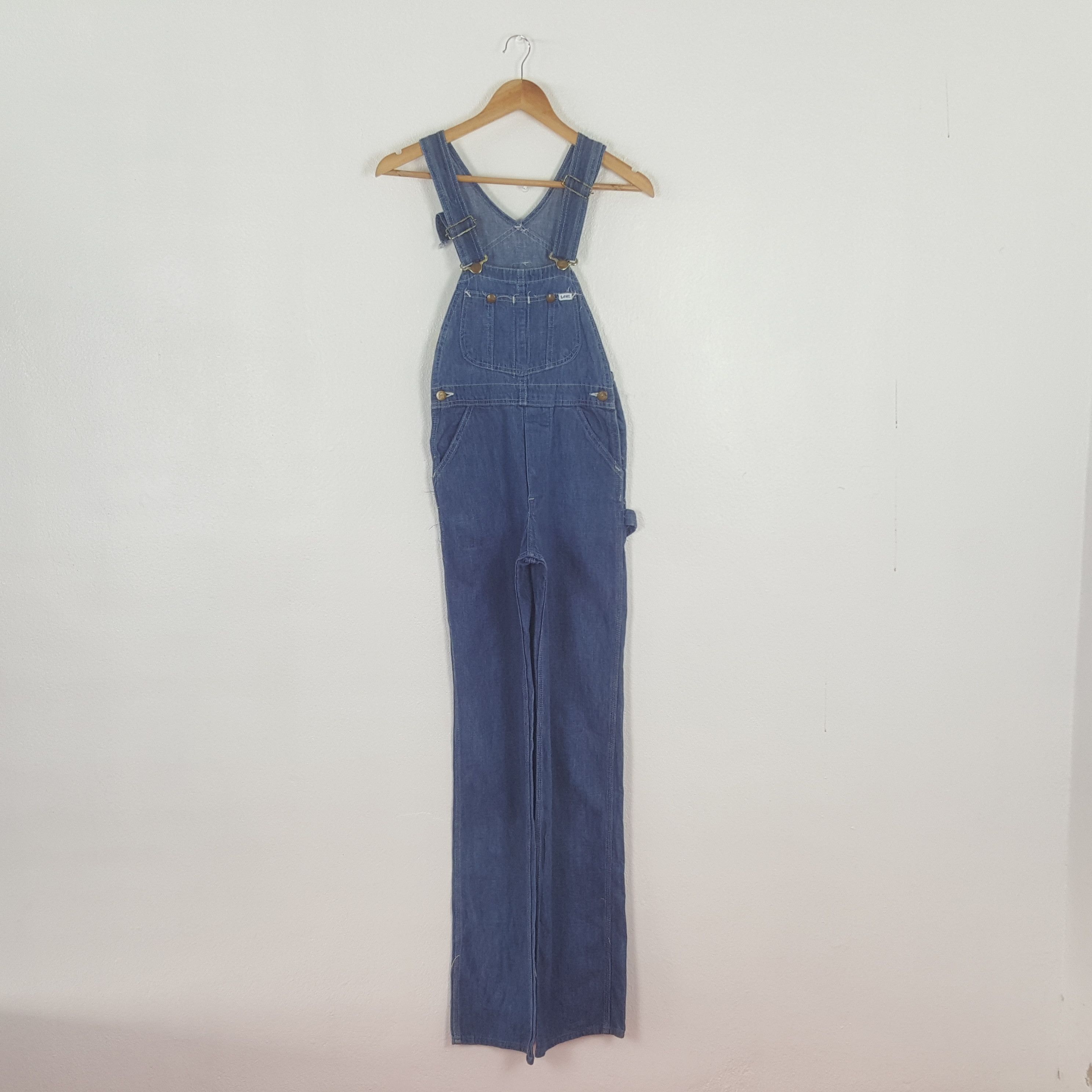 Lee Vintage RARE Lee Denim Overalls Pants C318N3 Size US 26 / EU 42 - 1 Thumbnail