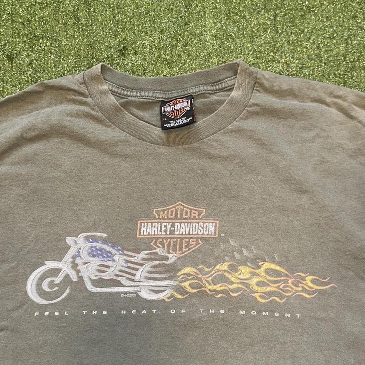 Vintage Early 2000s Harley Davidson tee Size US XL / EU 56 / 4 - 1 Thumbnail