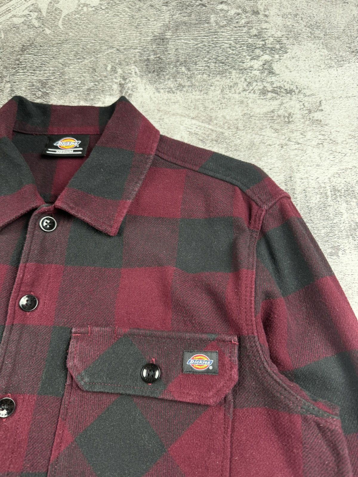 Dickies Dickies 90S Flannel Workwear Checked Longsleeve Basic Shirt Size US M / EU 48-50 / 2 - 7 Thumbnail