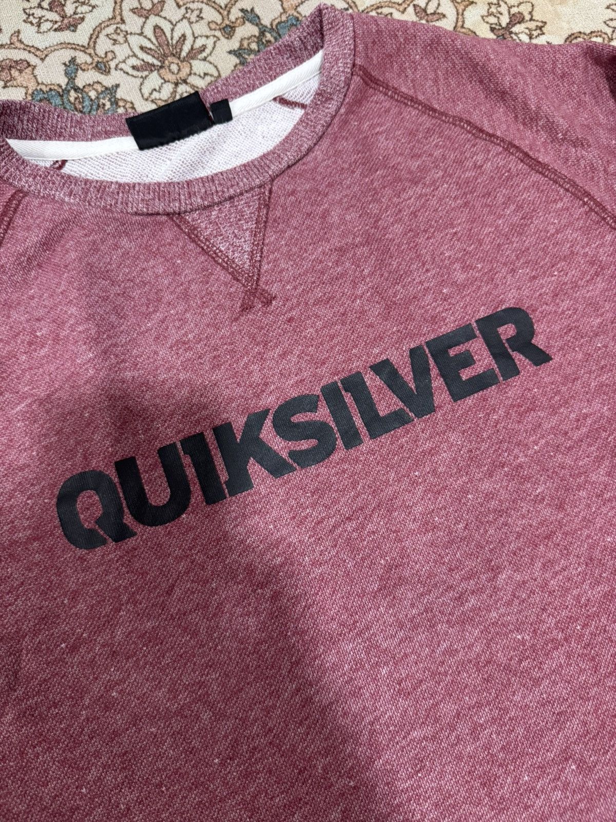 Quiksilver × Vintage Vintage Quiksilver Spellout Sweatshirt Size US M / EU 48-50 / 2 - 2 Thumbnail