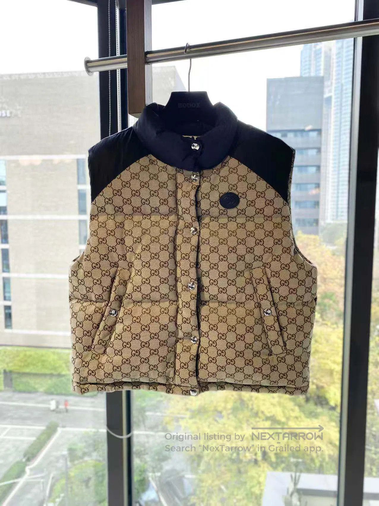 Gucci Guicci The old flower is full of printed down vests| Size XXS / US 00 / IT 34 - 2 Thumbnail