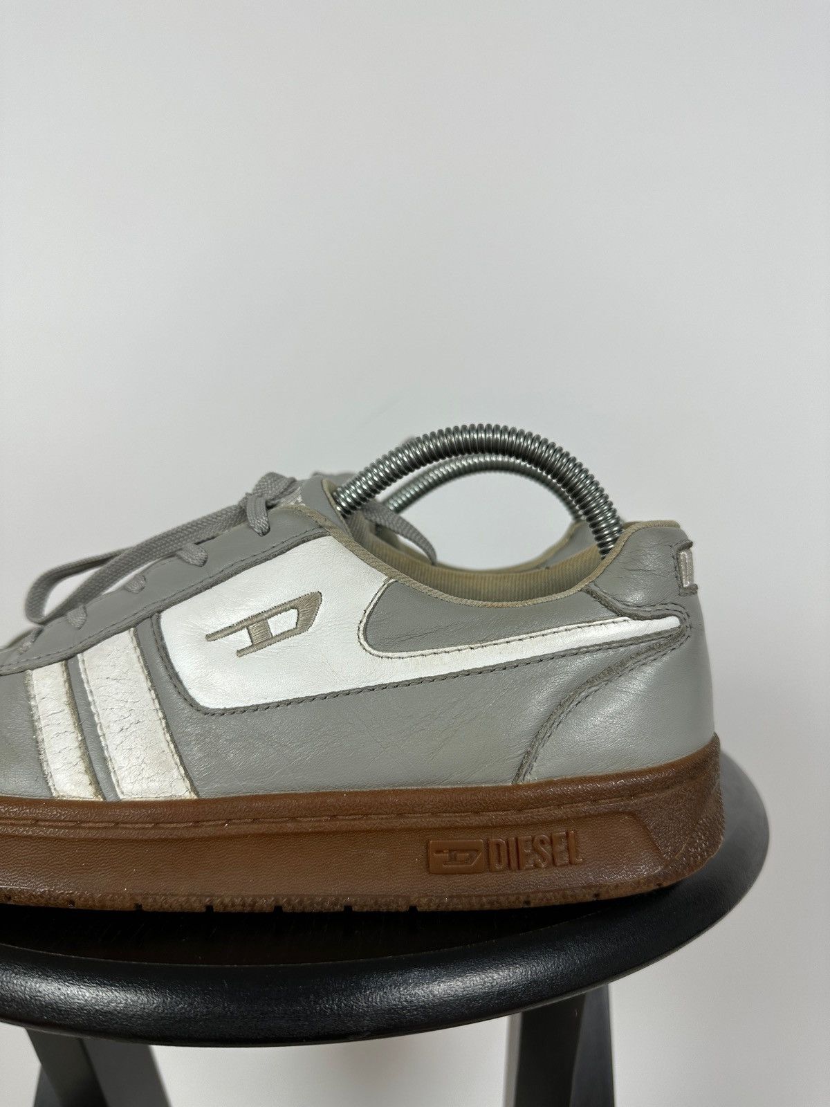 Diesel Vintage Diesel Y2K Leather Sneakers Size US 7 / EU 40 - 13 Thumbnail