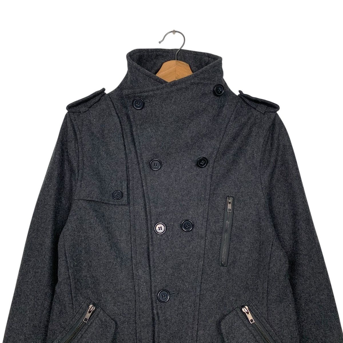 Japanese Brand Japanese Brand Army Of Sio Wool Jacket Size US XS / EU 42 / 0 - 2 Thumbnail