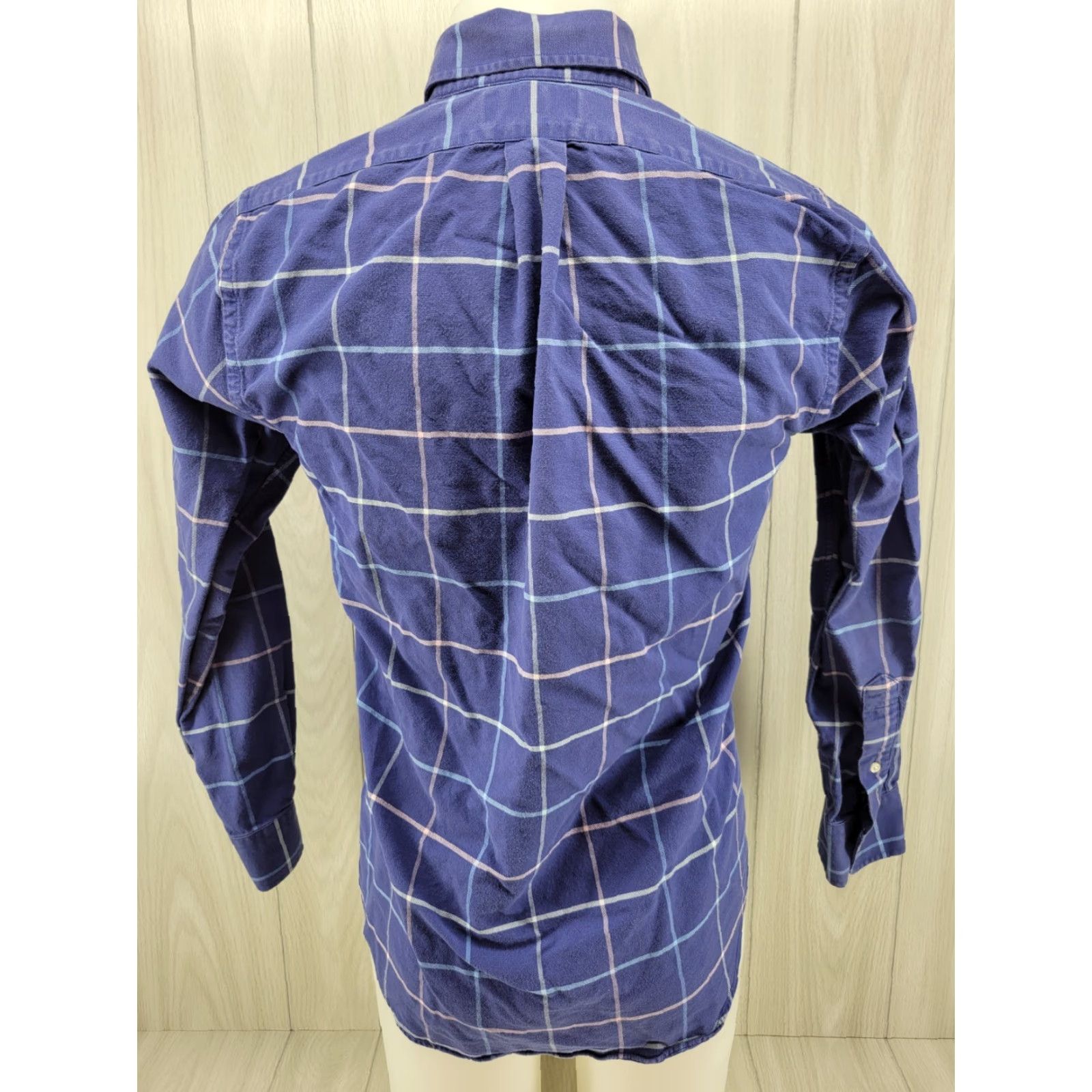 Vineyard Vines Vineyard Vines Button Down Shirt Mens Small S Linen Cotton Blue Plaid Slim Size US S / EU 44-46 / 1 - 6 Thumbnail
