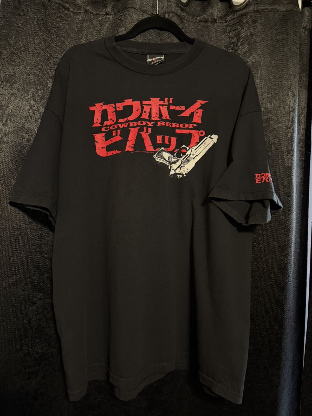Cowboy Bebop Handgun Tshirt Black