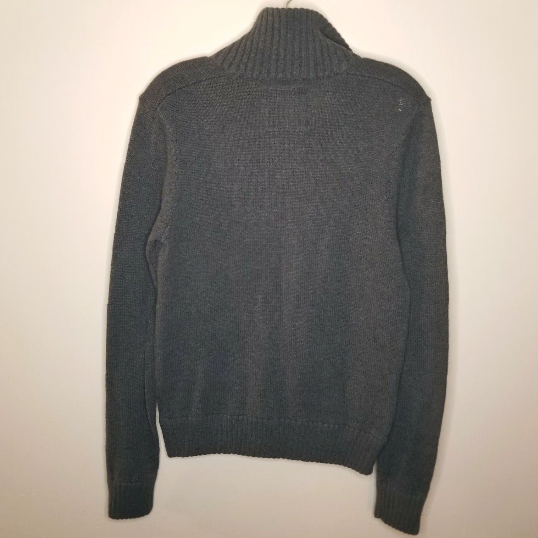 Vintage Aeropostale Mens Gray 1/4 Zip Pullover Sweater Size Small Size US S / EU 44-46 / 1 - 4 Thumbnail