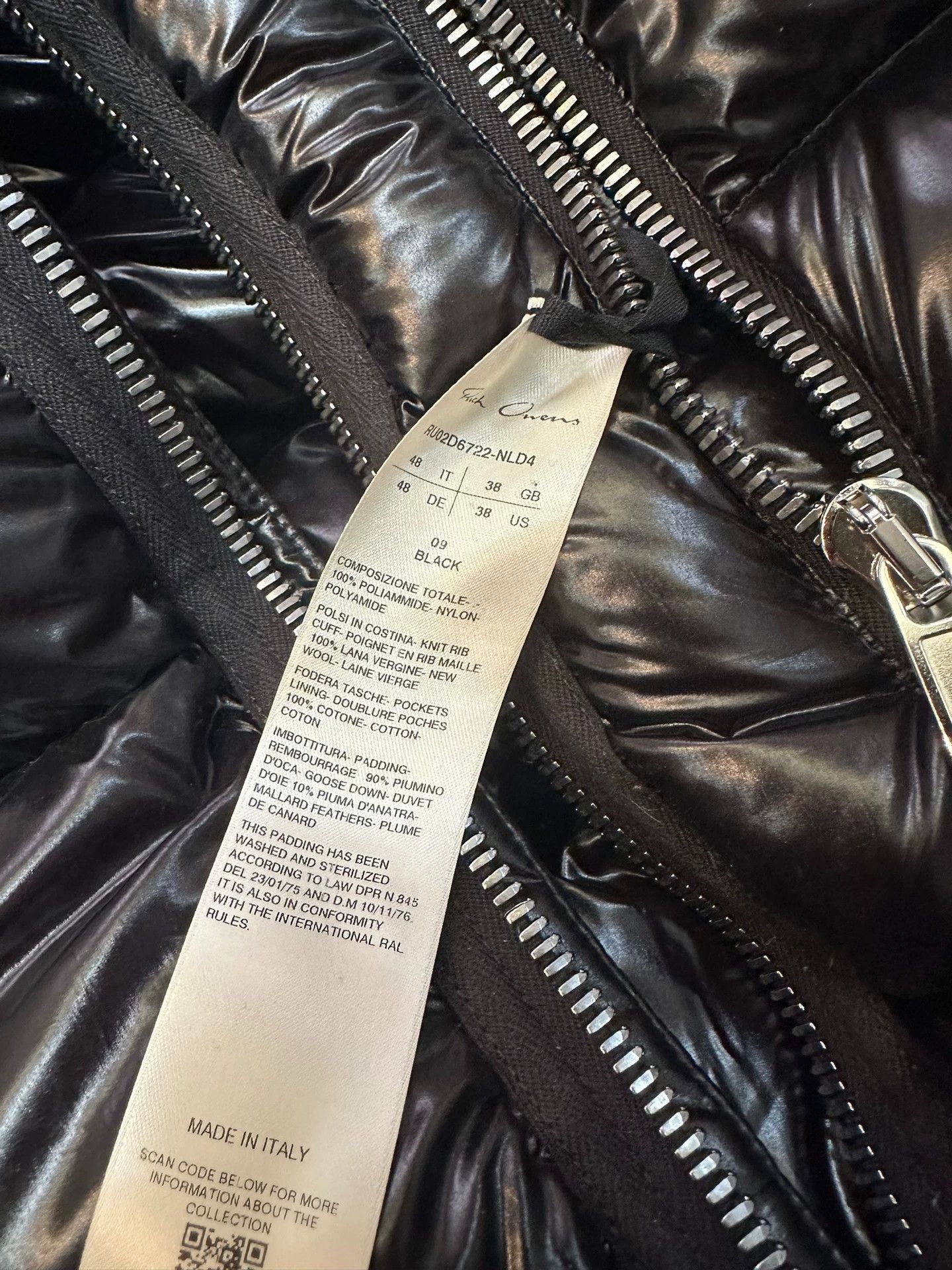 Rick Owens Sizes 46/48, one jacket per size Size US M / EU 48-50 / 2 - 5 Thumbnail